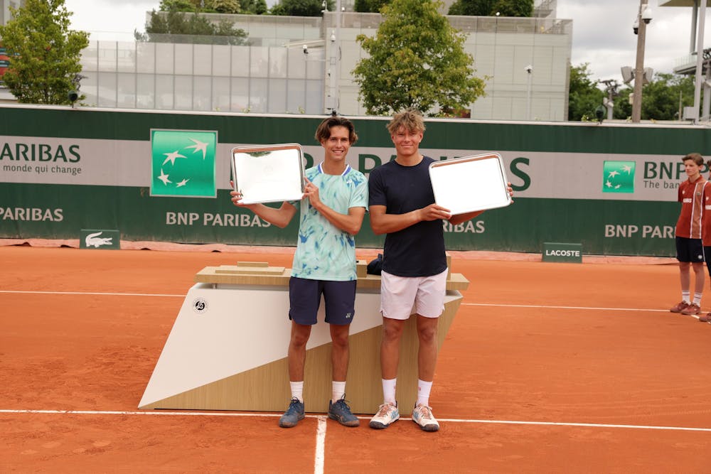 Alan Wazny, Oskari Paldanius, Roland-Garros 2025, Double Garcons, Remise de Prix