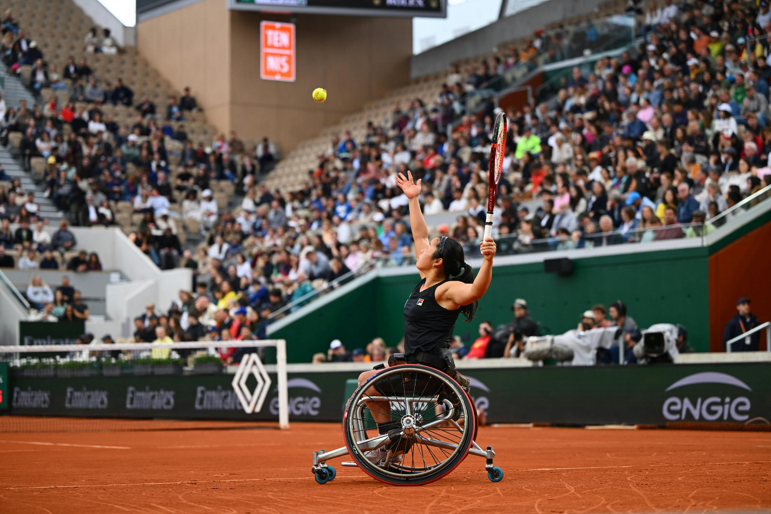 Yui Kamiji women's wheelchair singles final RG2025