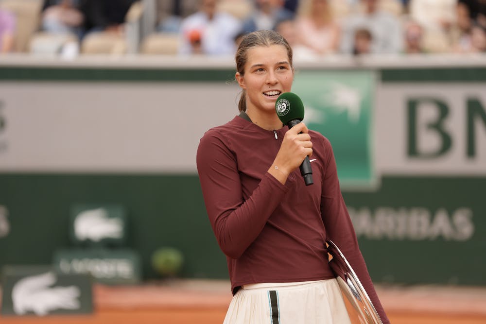 Lilli Tagger girls' singles final RG2025