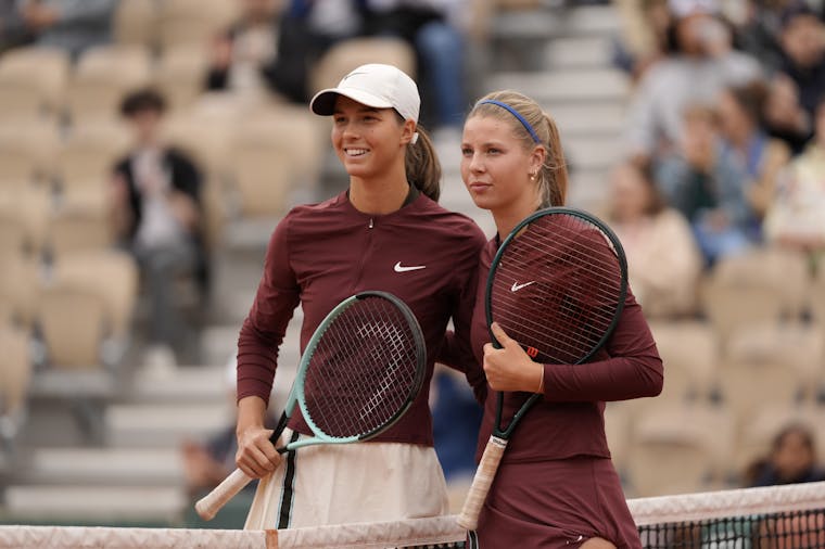 Hannah Klugman girls' singles final RG2025 Hannah Klugman girls' singles final RG2025