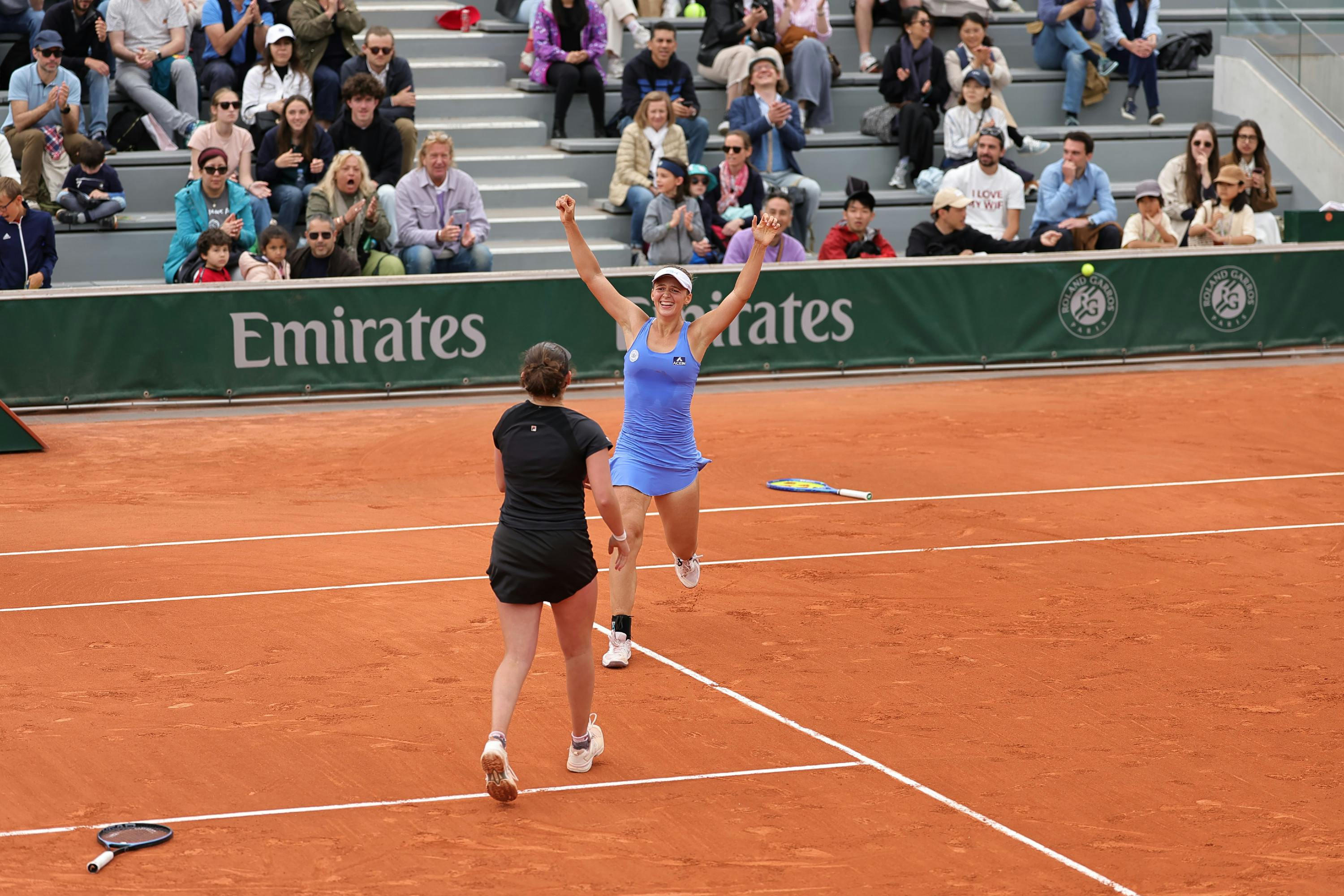 Sonja Zhenikhova, Eva Bennemann, Roland-Garros 2025, Double Filles, Finale