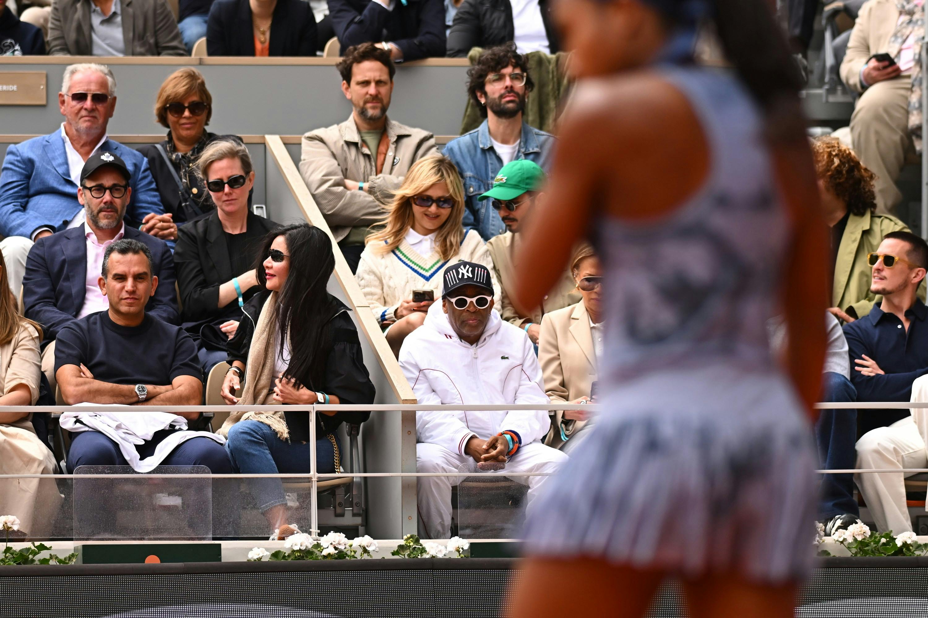 Spike Lee  & Coco Gauff / Finale dames, Roland-Garros 2025