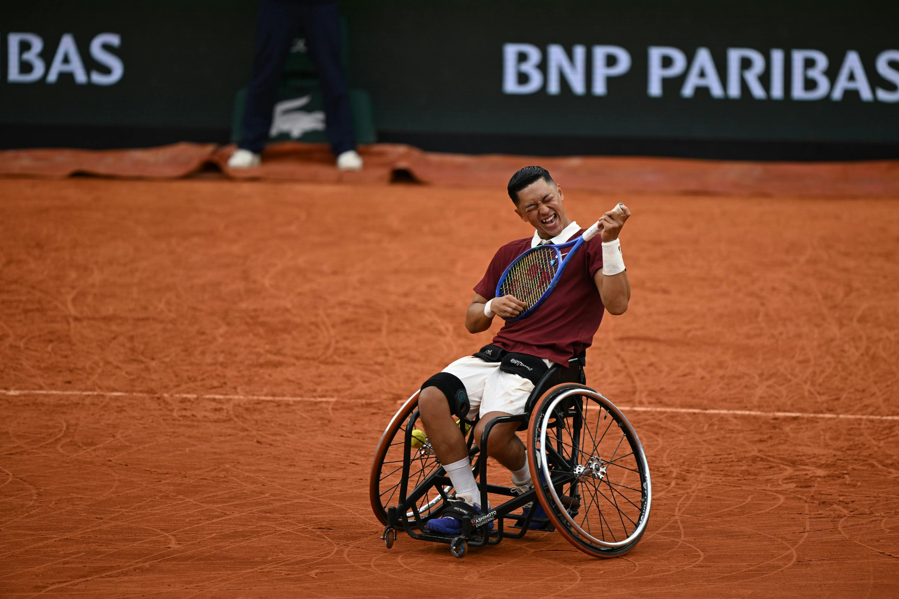Tokito Oda men's wheelchair singles final RG2025
