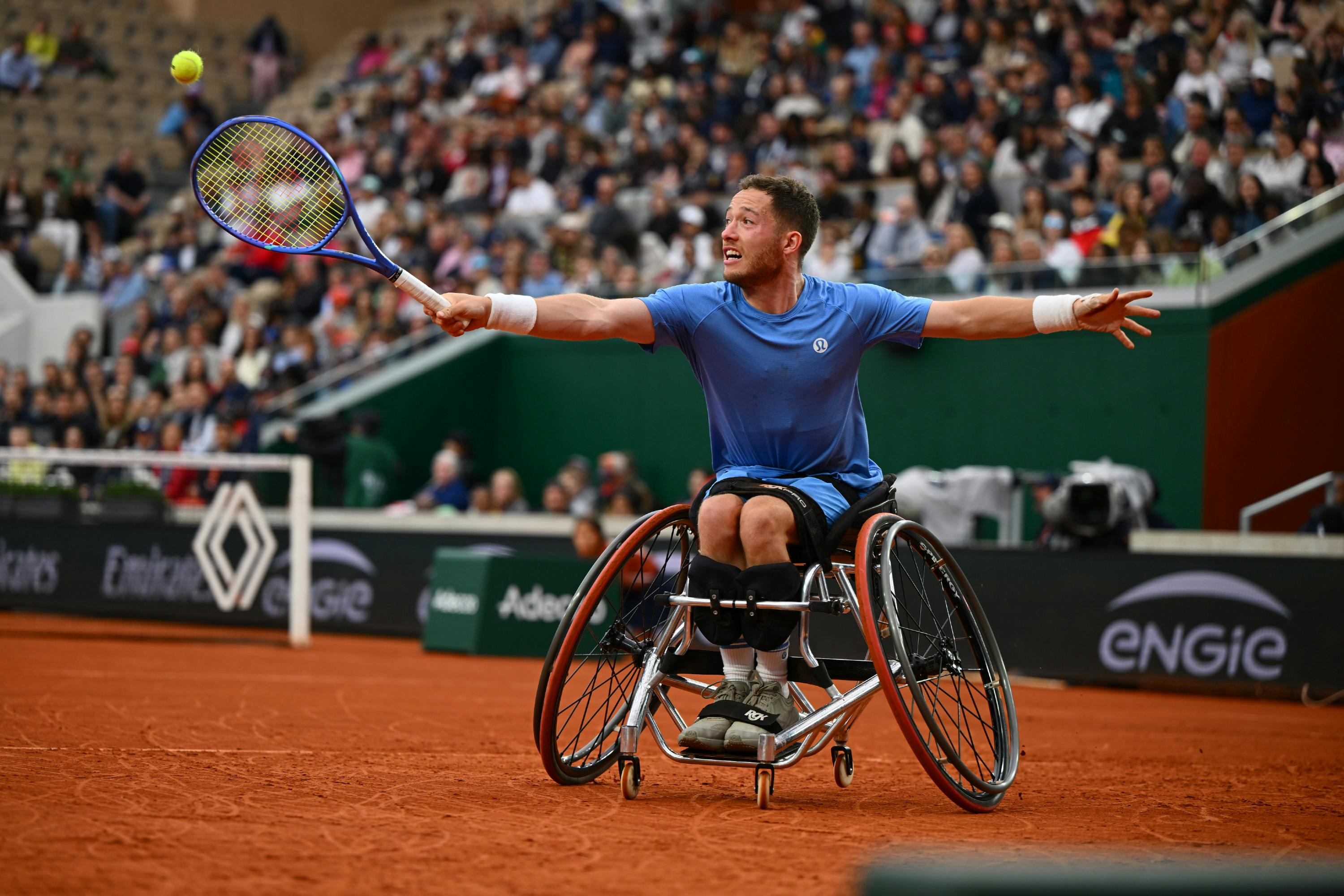 Alfie Hewett men's wheelchair singles final RG2025