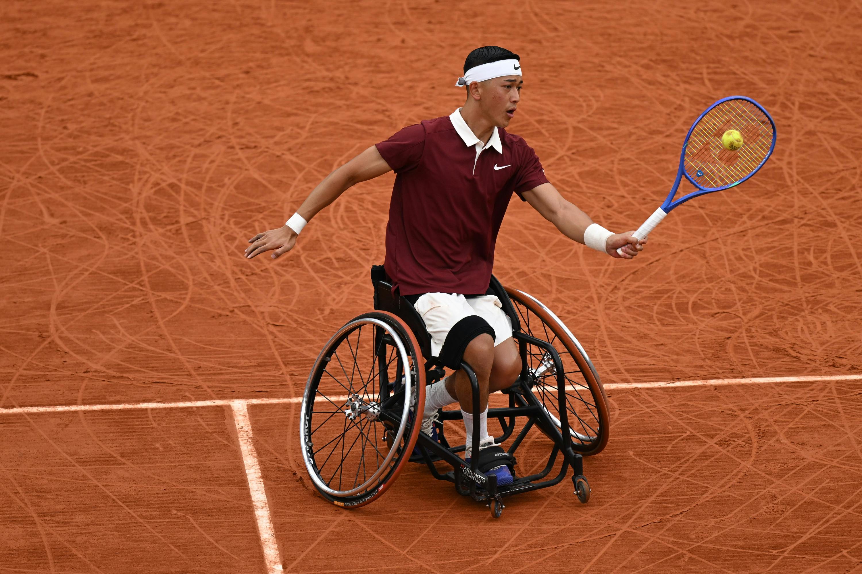 Tokito Oda men's wheelchair singles final RG2025