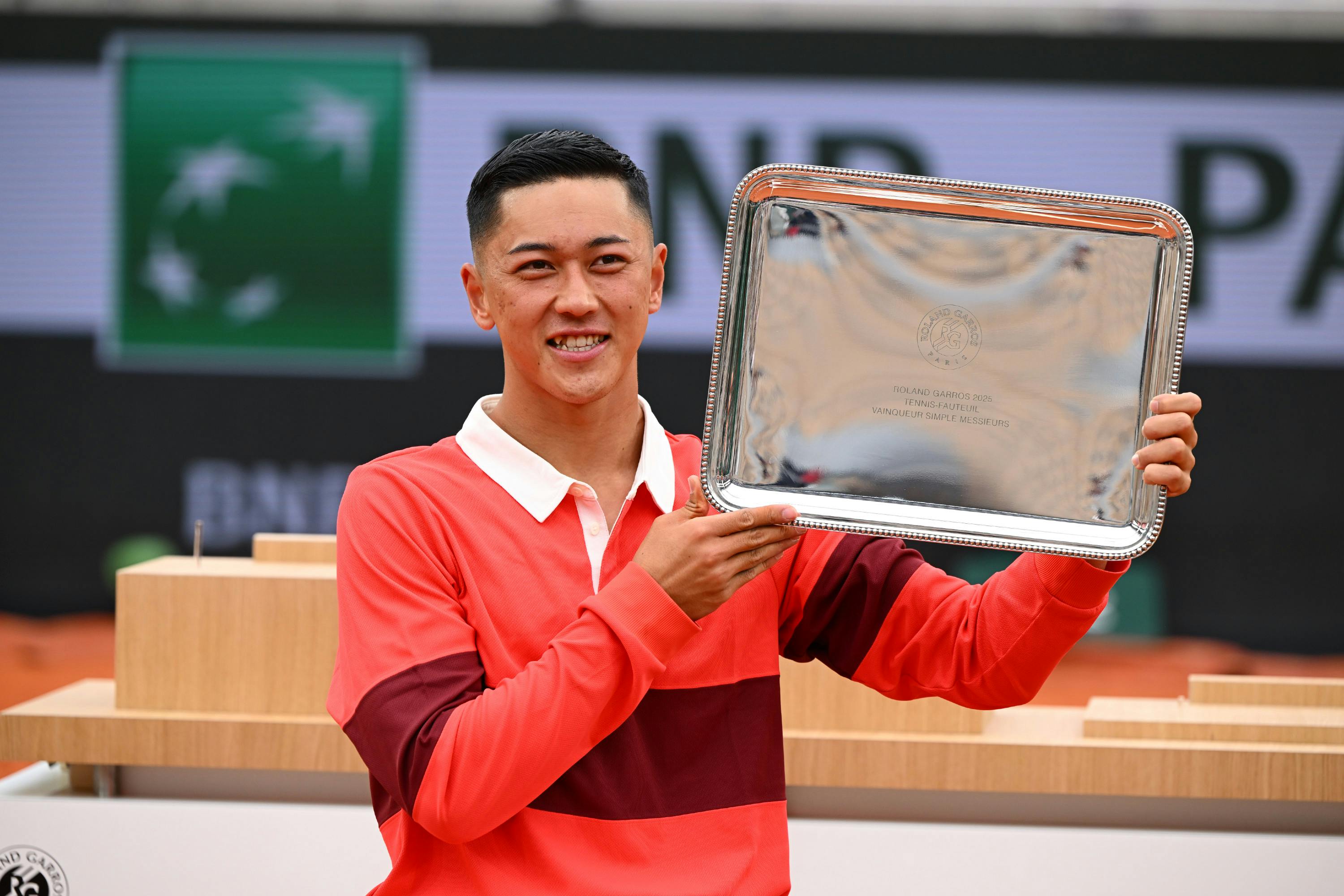 Tokito Oda men's wheelchair singles final RG2025