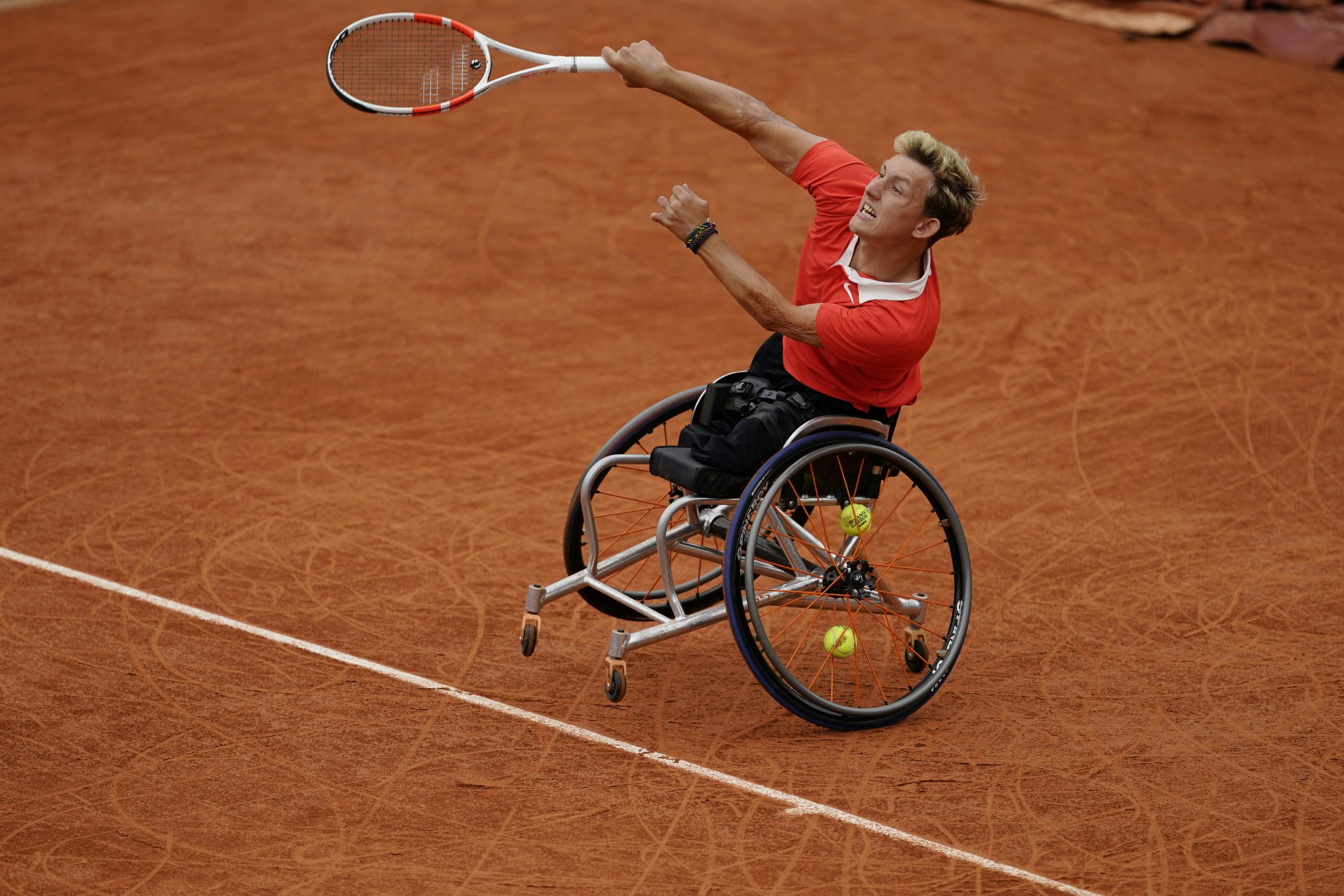 Niels Vink men's quad singles final RG2025