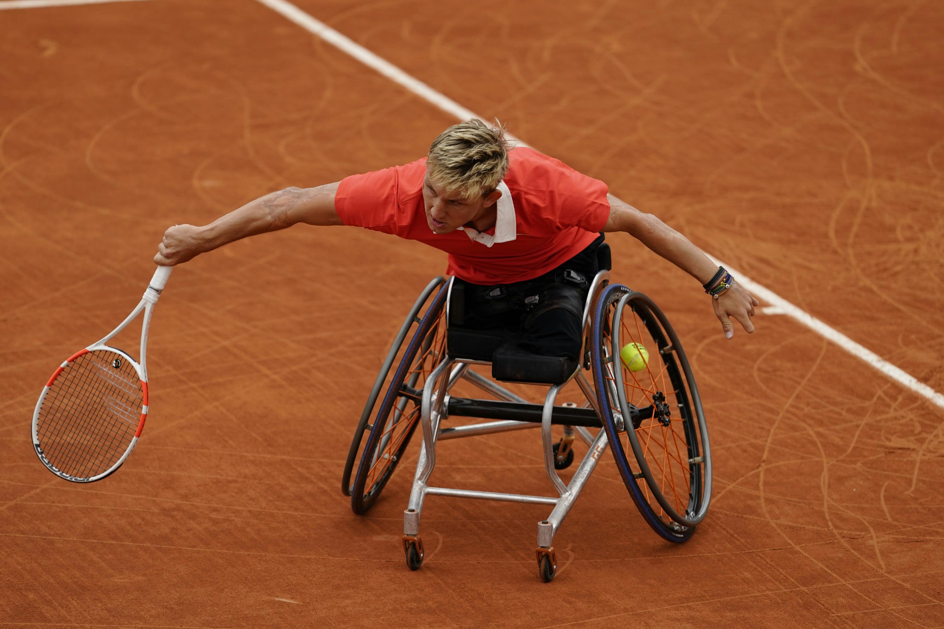 Niels Vink men's quad singles final RG2025