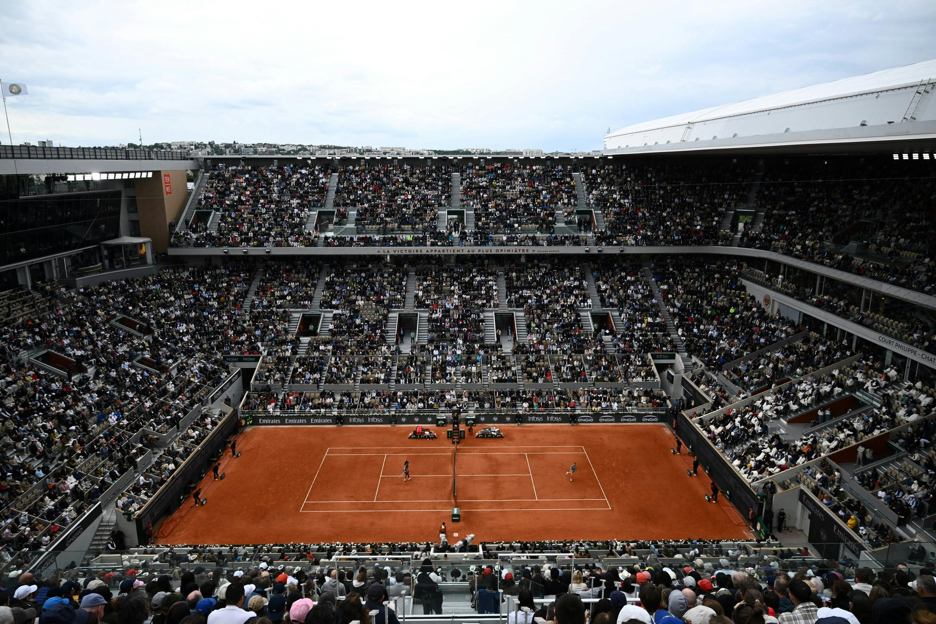 Aryna Sabalenka & Coco Gauff / court Philippe-Chatrier, finale dames, Roland-Garros 2025