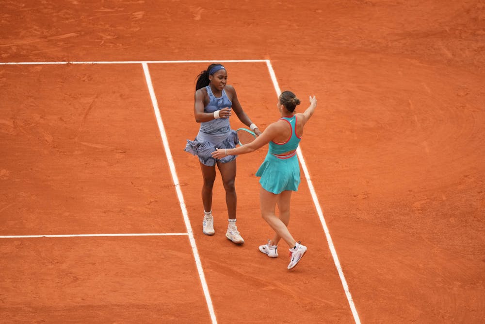 Coco Gauff & Aryna Sabalenka / Finale, simple dames, Roland-Garros 2025