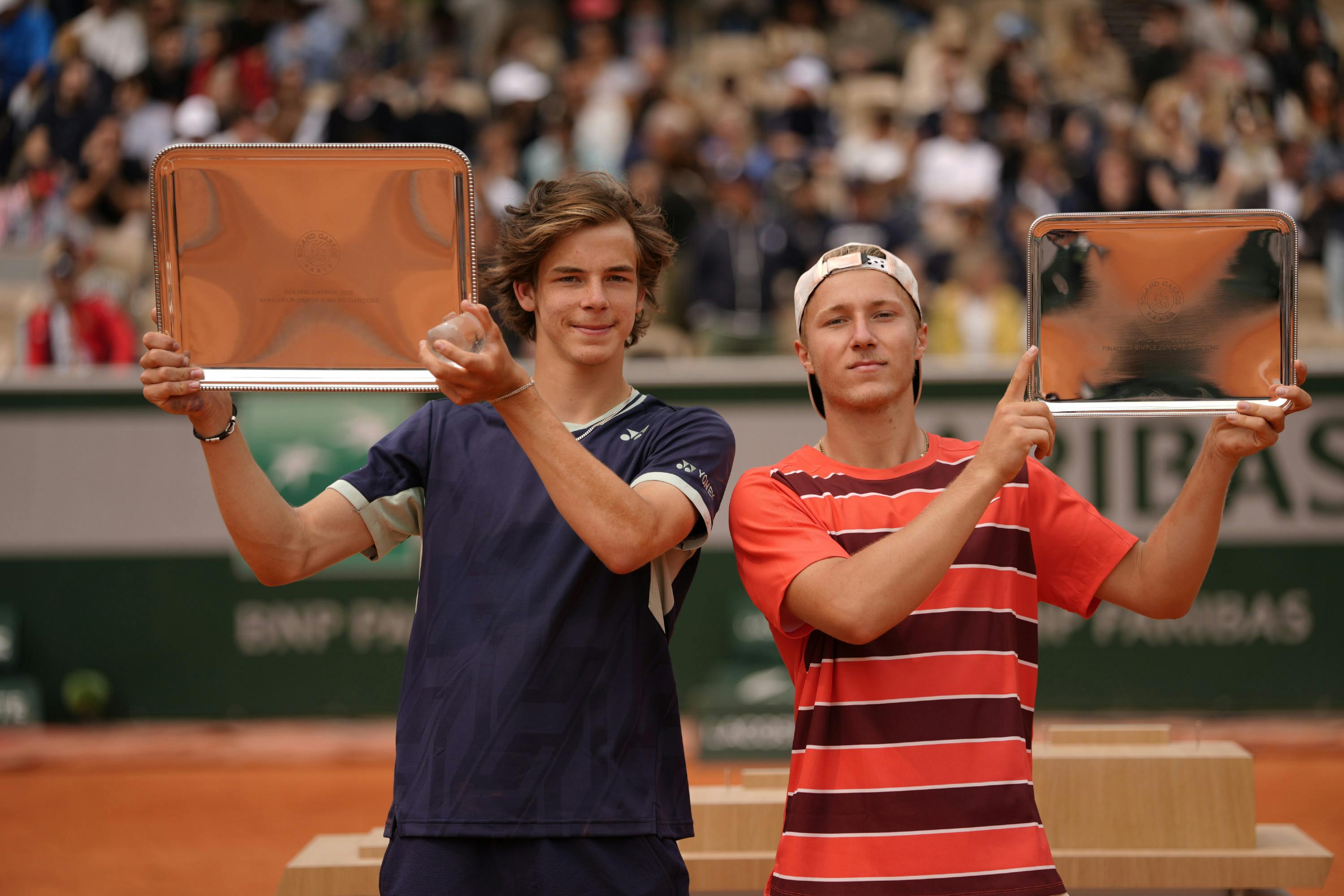Niels McDonald, Max Schoenhaus boys' singles final RG2025