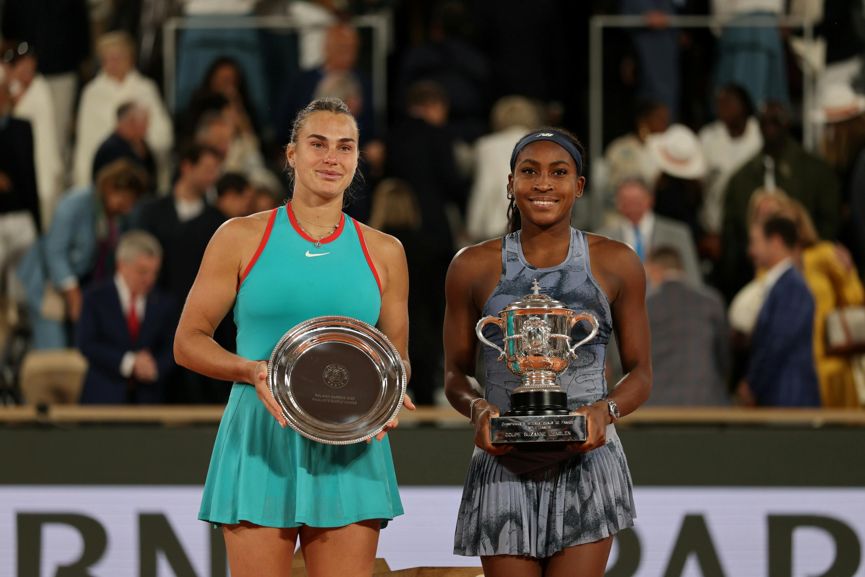 Aryna Sabalenka, Coco Gauff /  Finale, simple dames, Roland-Garros 2025