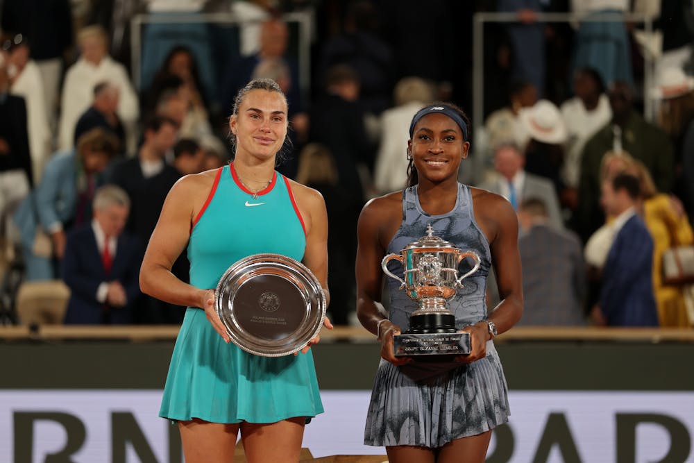 Aryna Sabalenka, Coco Gauff /  Finale, simple dames, Roland-Garros 2025