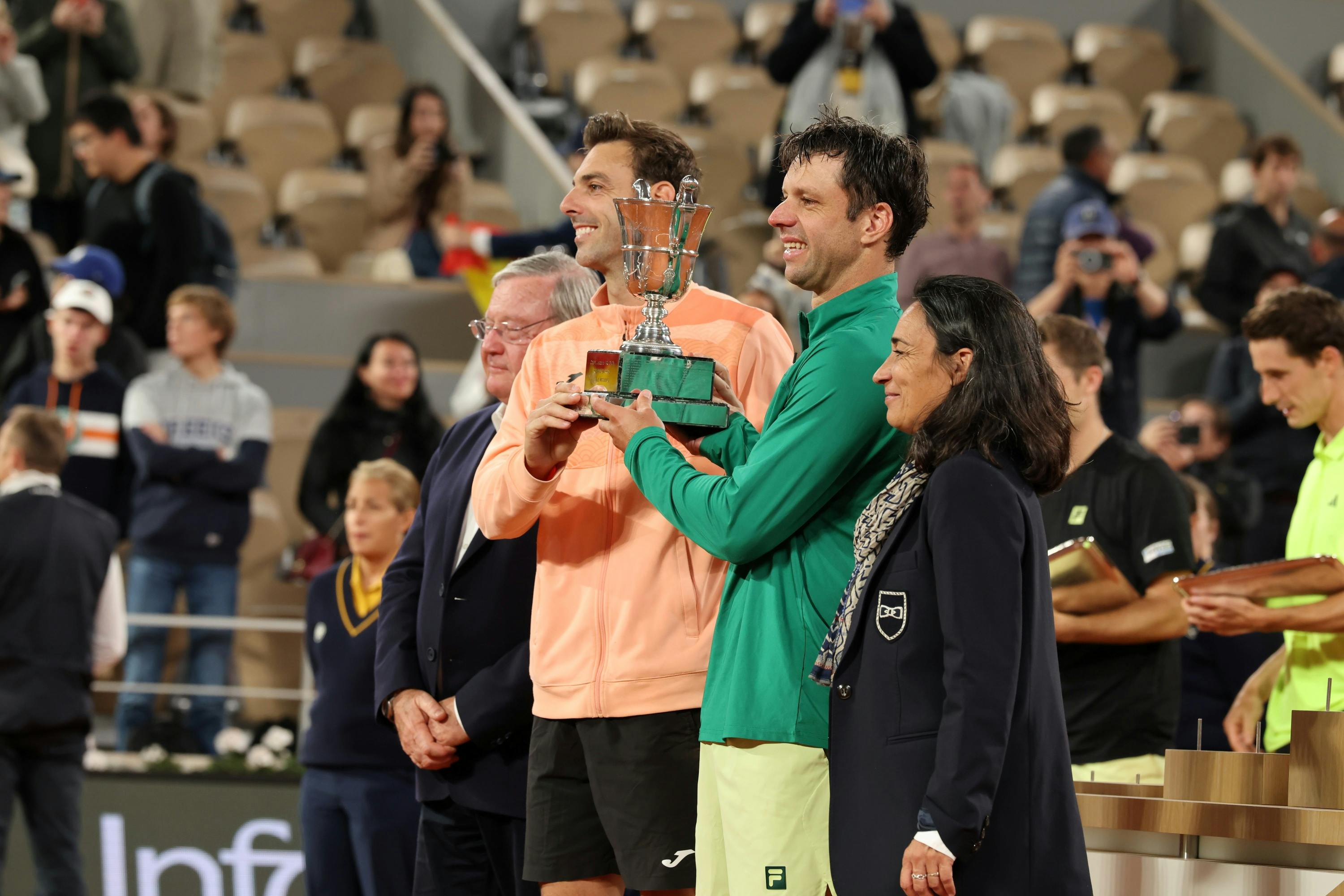 Marcel Granollers & Horacio Zeballos / Trophée double messieurs Roland-Garros 2025