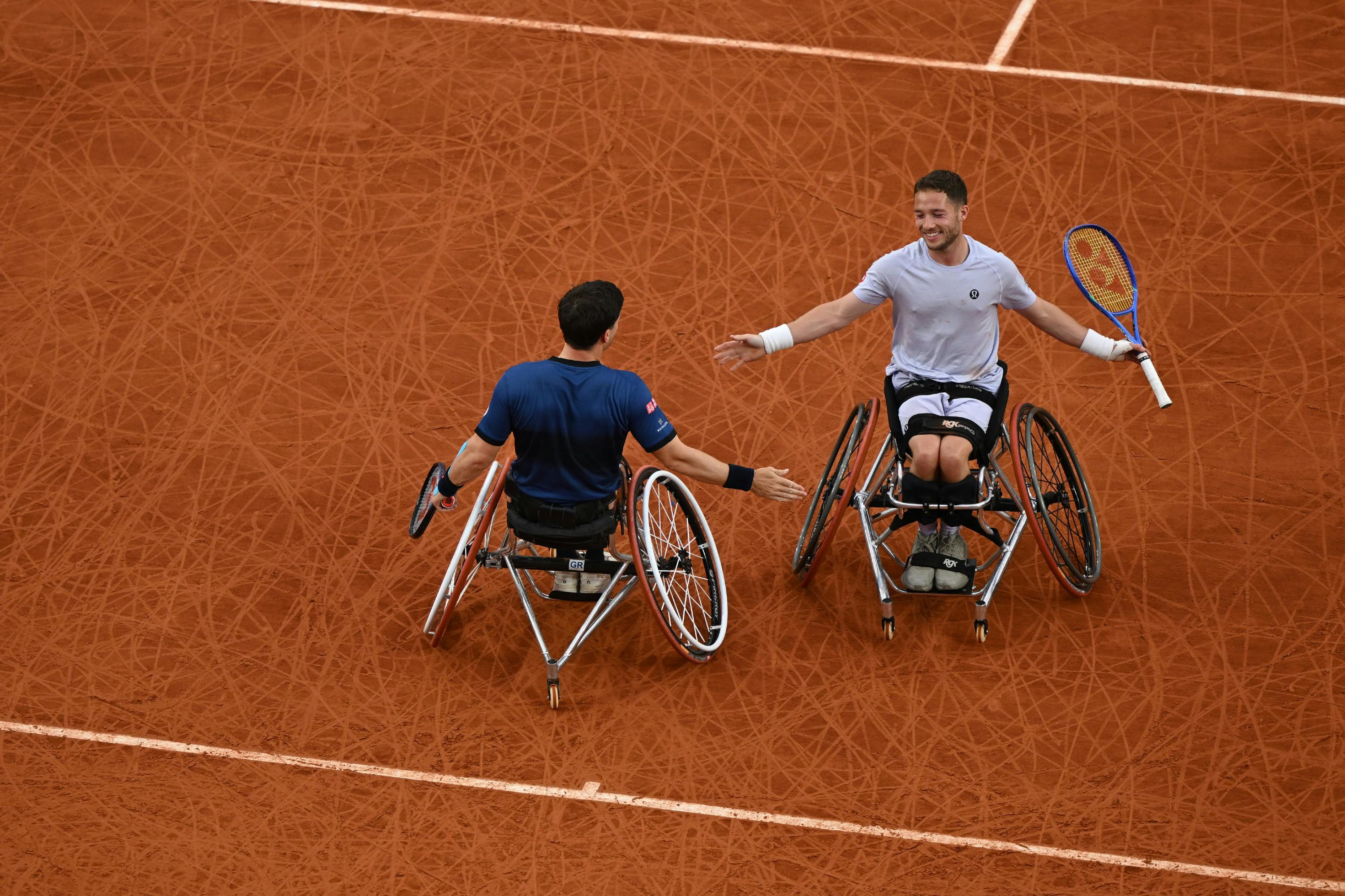 Gordon Reid, Alfie Hewett men's wheelchair doubles final RG2025