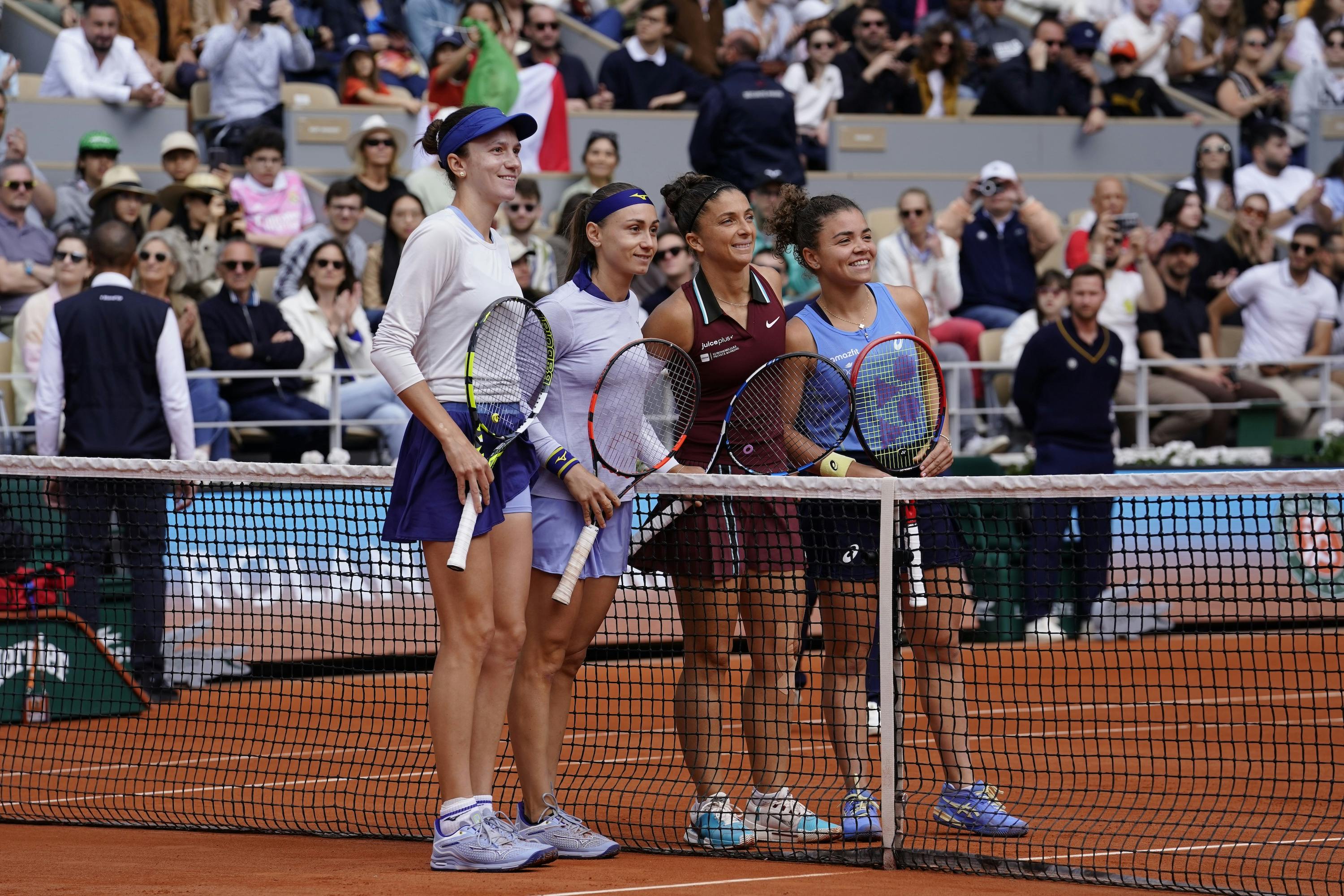 Anna Danilina / Aleksandra Krunic & Sara Errani / Jasmine Paolini / Finale double dames, Roland-Garros 2025