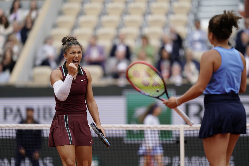 Sara Errani, Jasmine Paolini women's doubles final RG2025