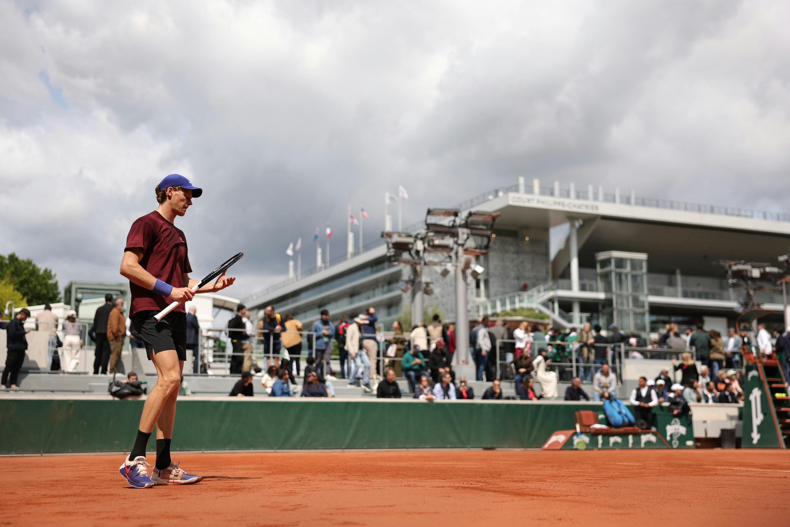 Jannik Sinner / Entraînement, Roland-Garros 2025