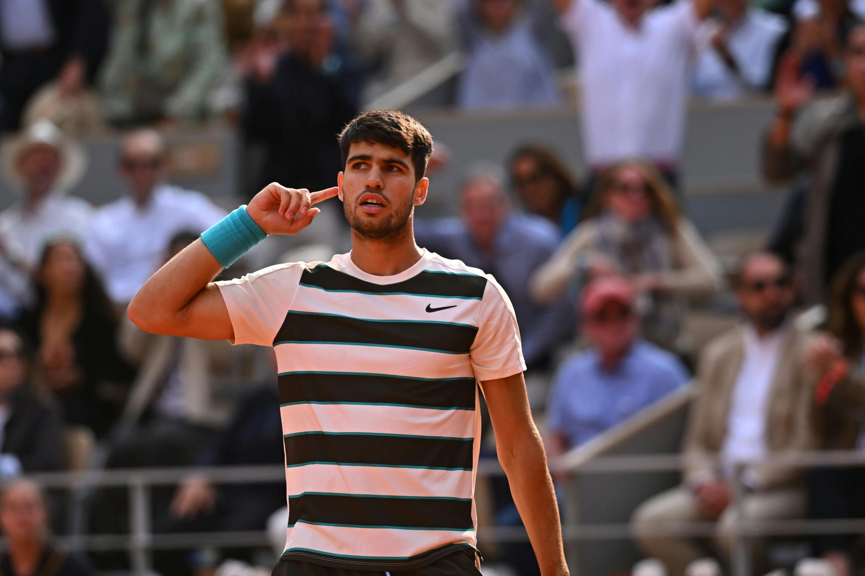 Carlos Alcaraz / Finale messieurs, Roland-Garros 2025