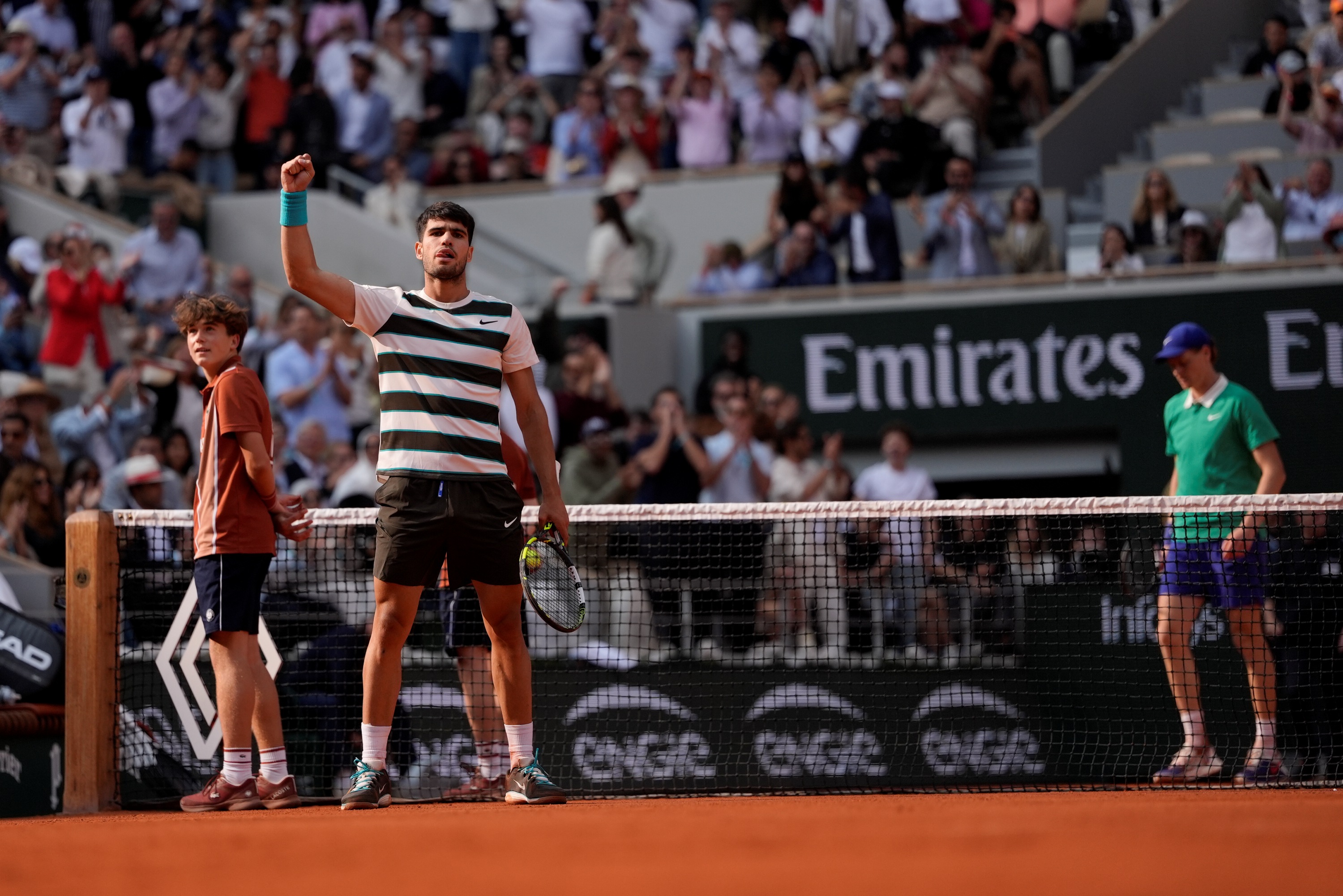Carlos Alcaraz Jannik Sinner / Finale messieurs, Roland-Garros 2025