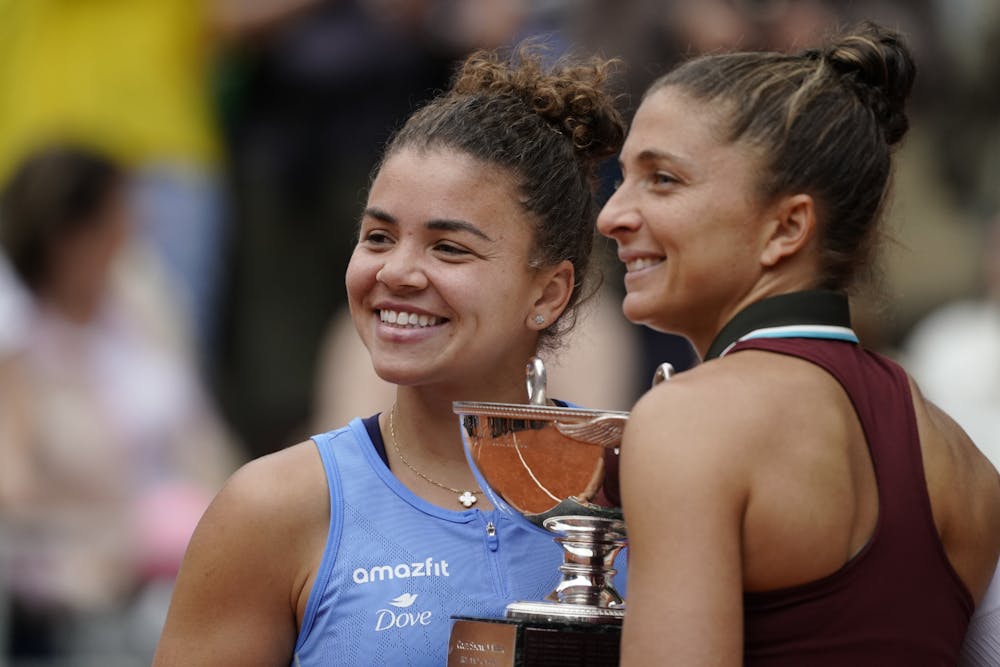 Jasmine Paolini, Sara Errani women's doubles final RG2025