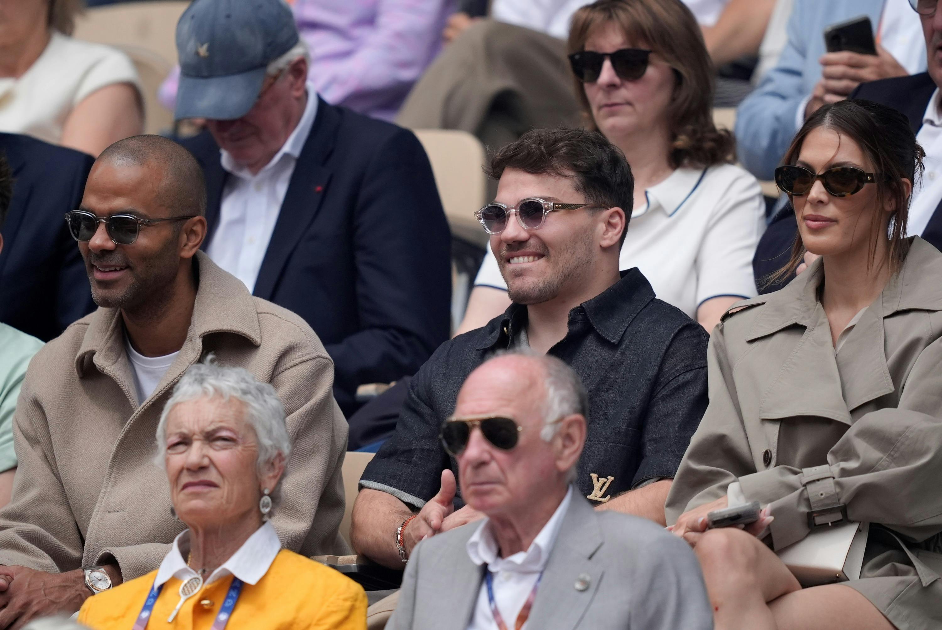 Tony Parker, Antoine Dupont, Iris Mittenaere / Finale messieurs, Roland-Garros 2025  