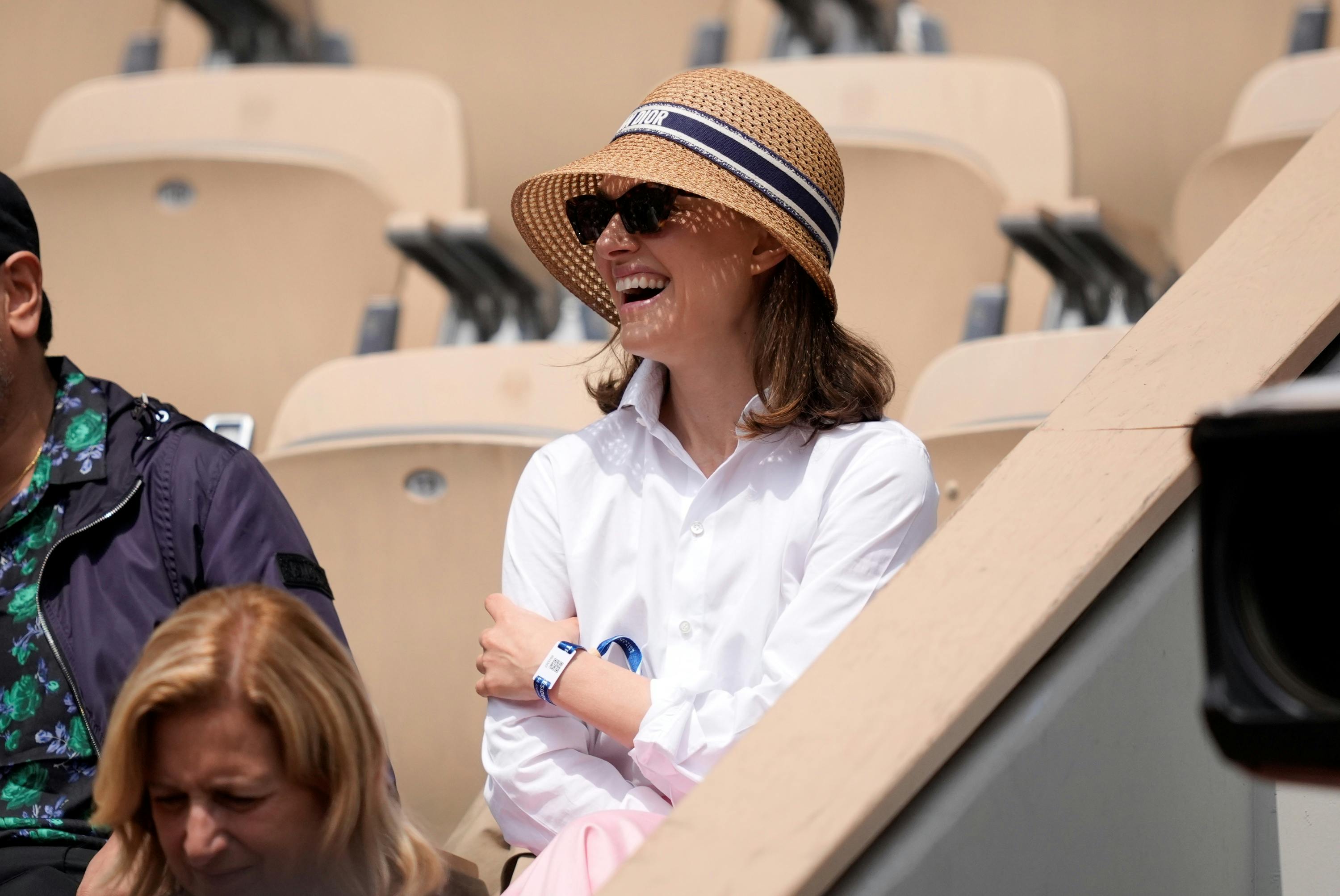 Natalie Portman / Finale messieurs, Roland-Garros 2025