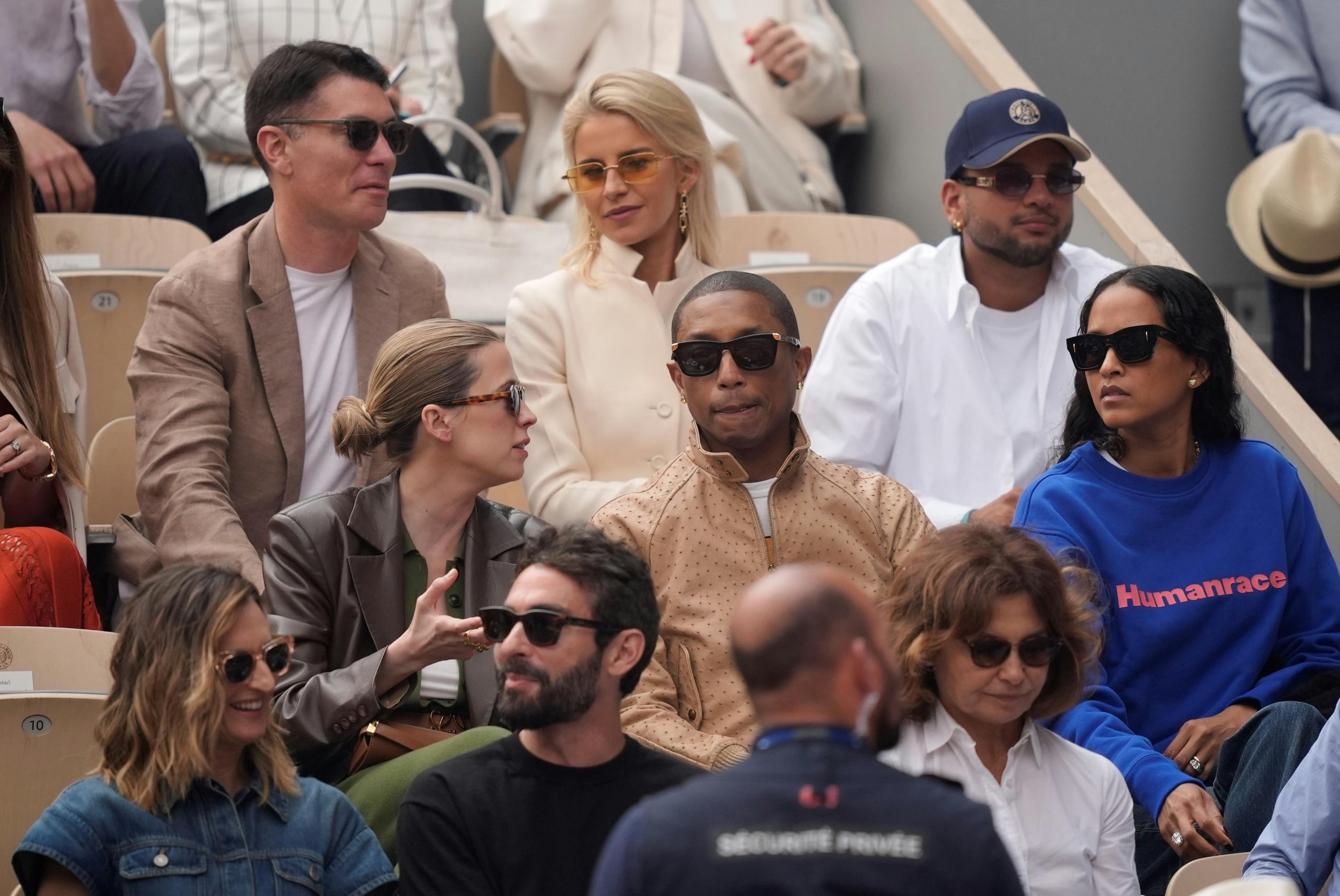 Pharrell Williams / Finale messieurs, Roland-Garros 2025