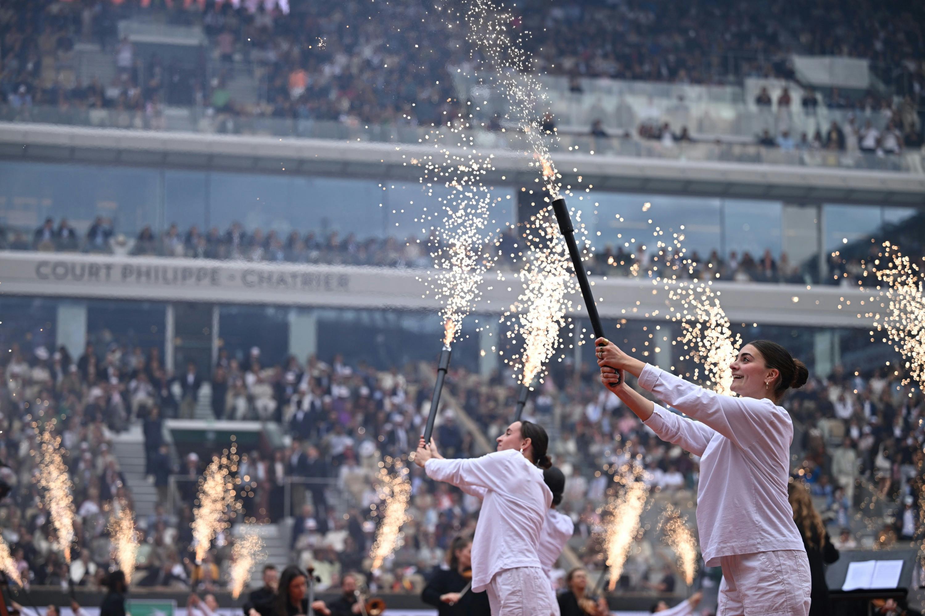 Spectacle, finale messieurs, Roland-Garros 2025