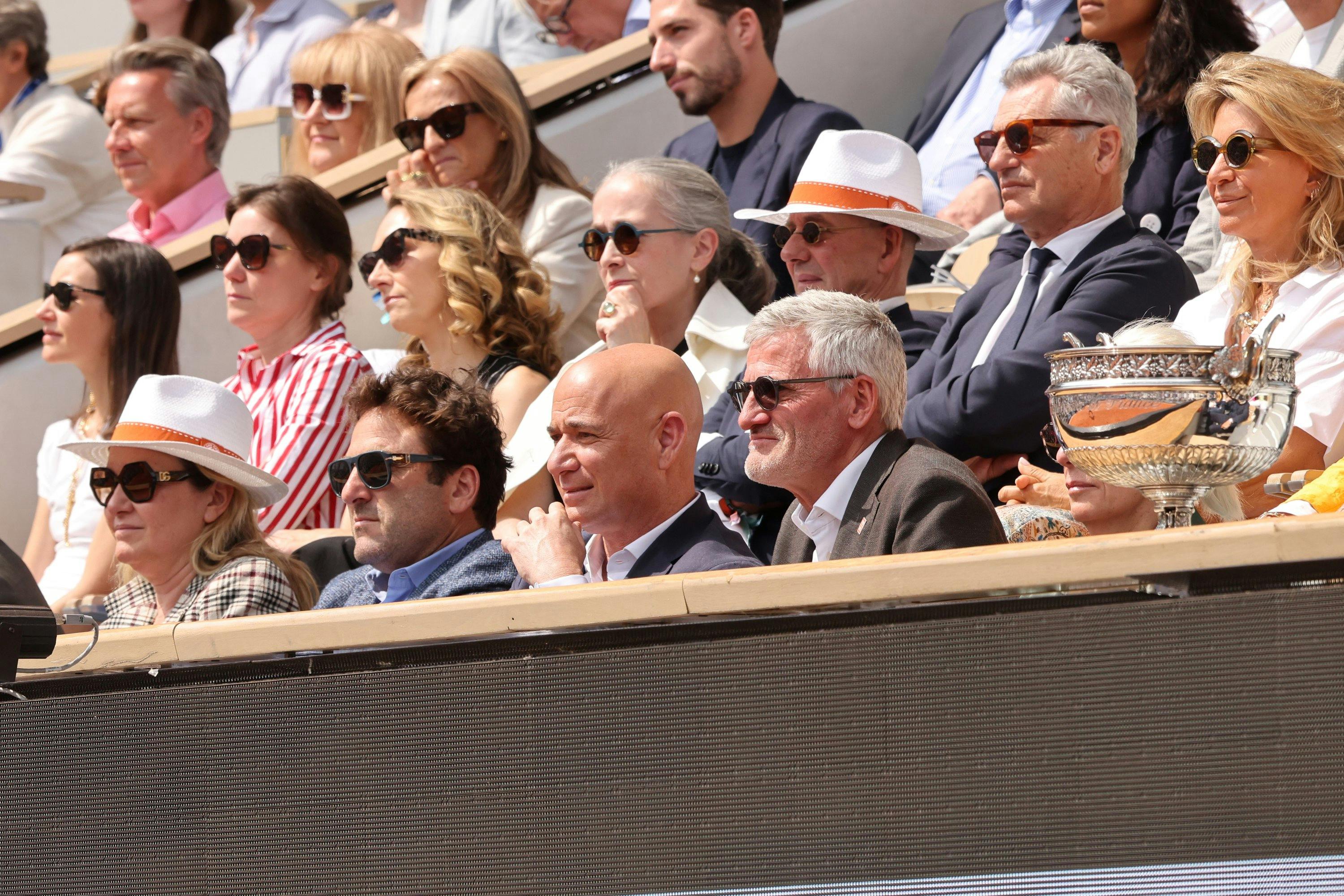 Andre Agassi, Gilles Moretton, finale messieurs, Roland-Garros 2025