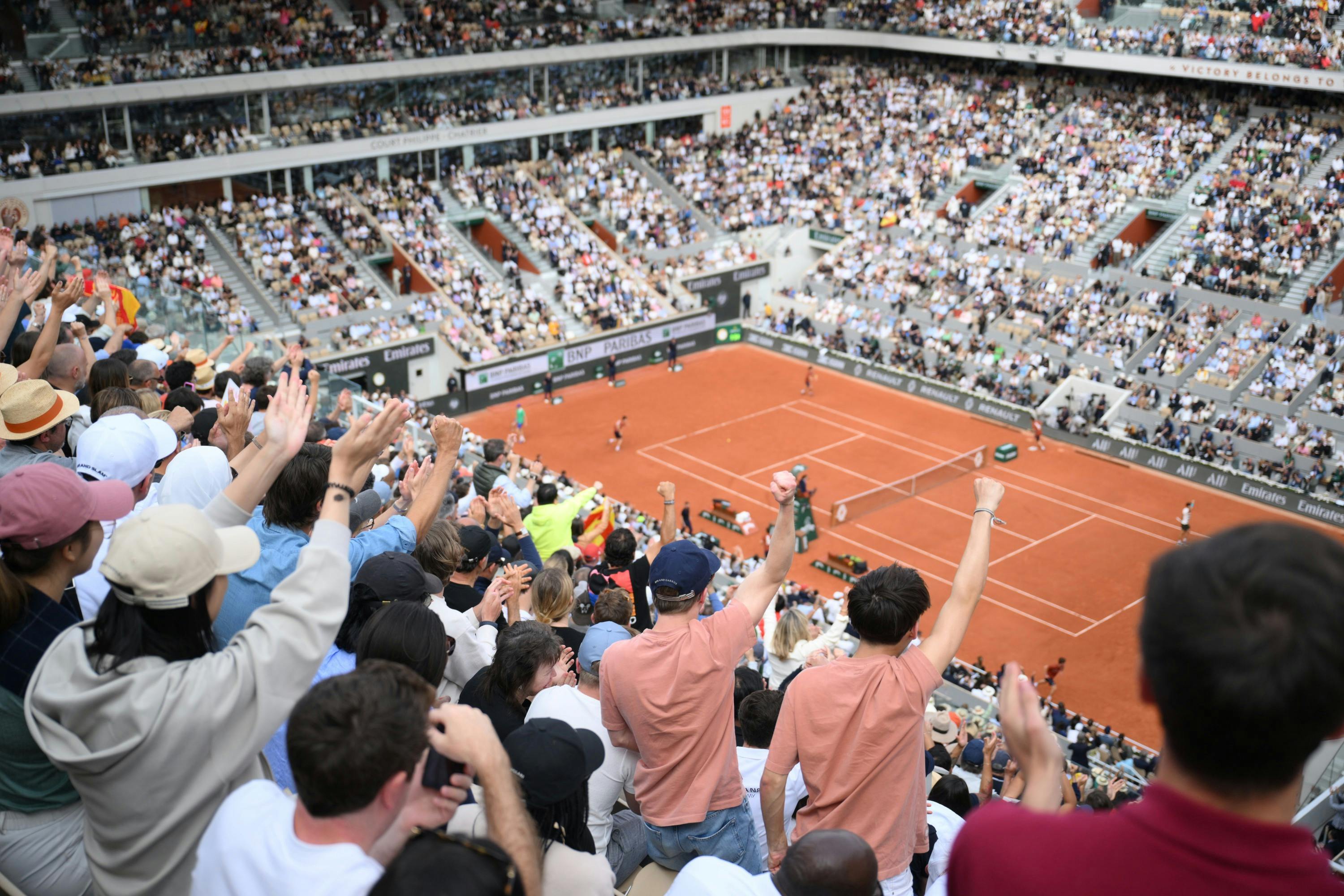 Court Philippe-Chatrier / Finale messieurs, Roland-Garros 2025