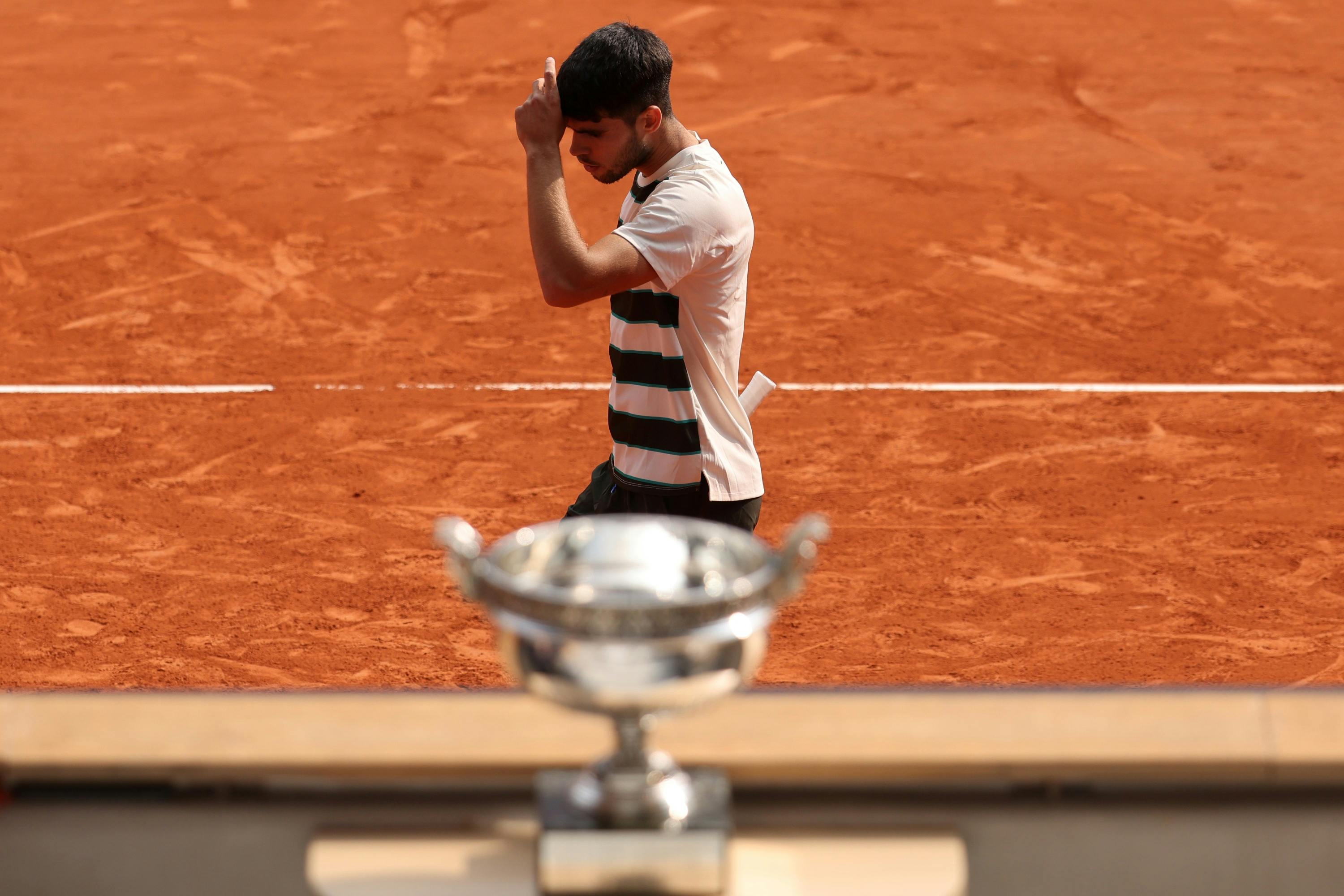 Carlos Alcaraz / Finale messieurs, Roland-Garros 2025