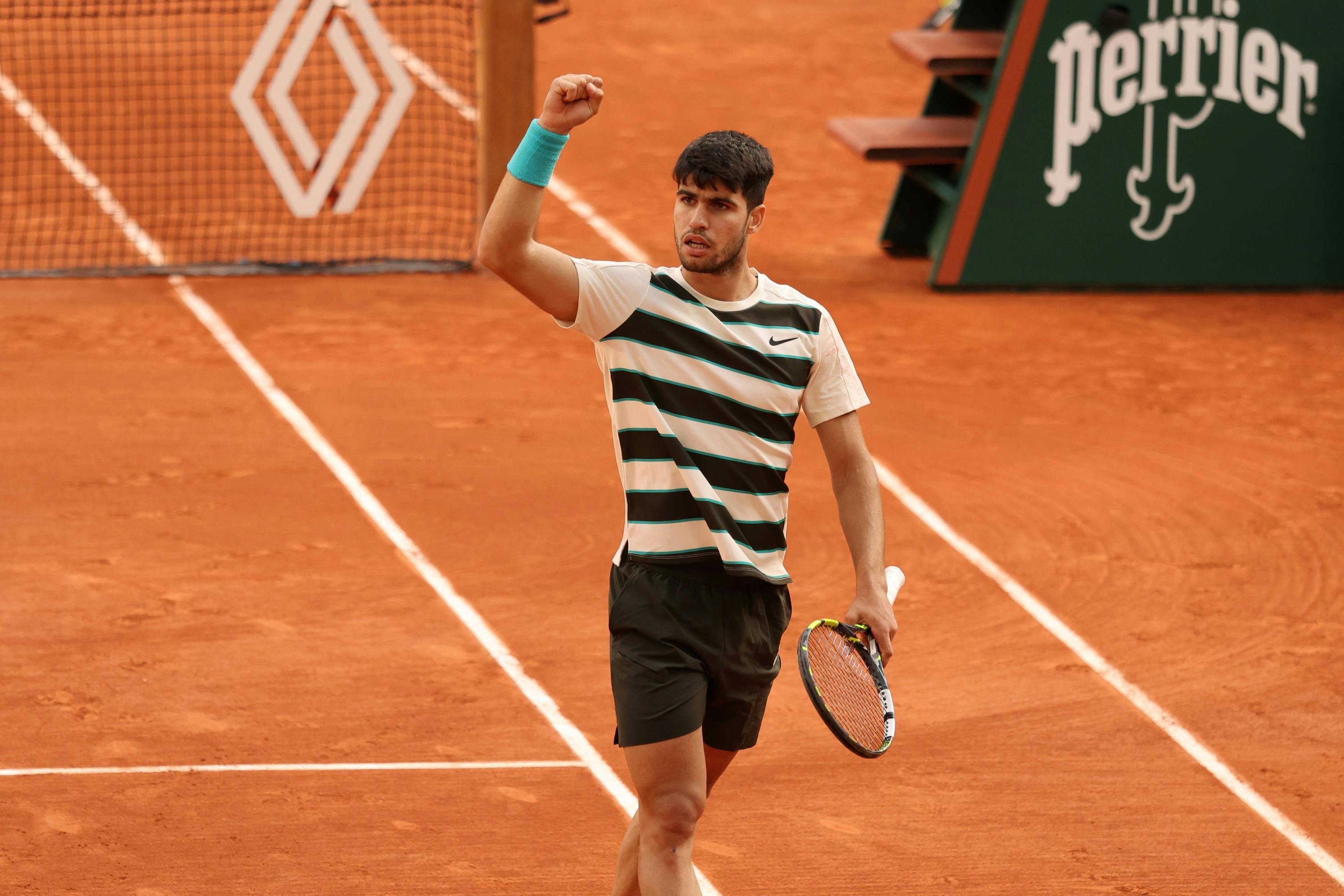 Carlos Alcaraz / Finale messieurs, Roland-Garros 2025