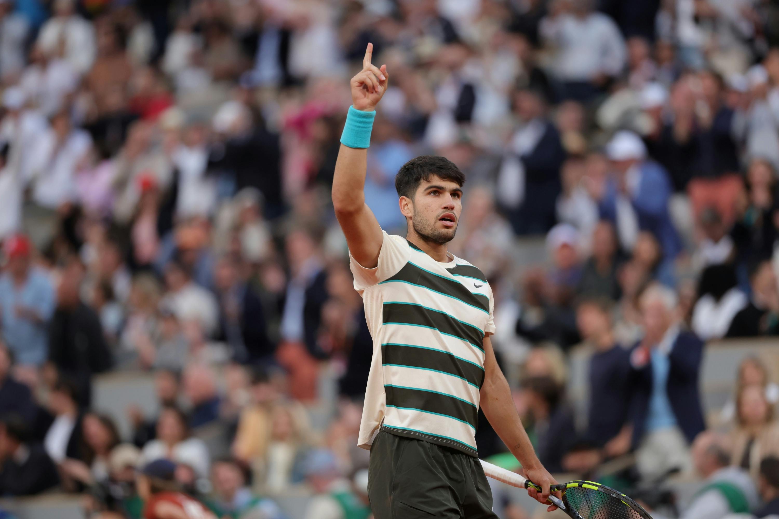 Carlos Alcaraz / Finale messieurs, Roland-Garros 2025