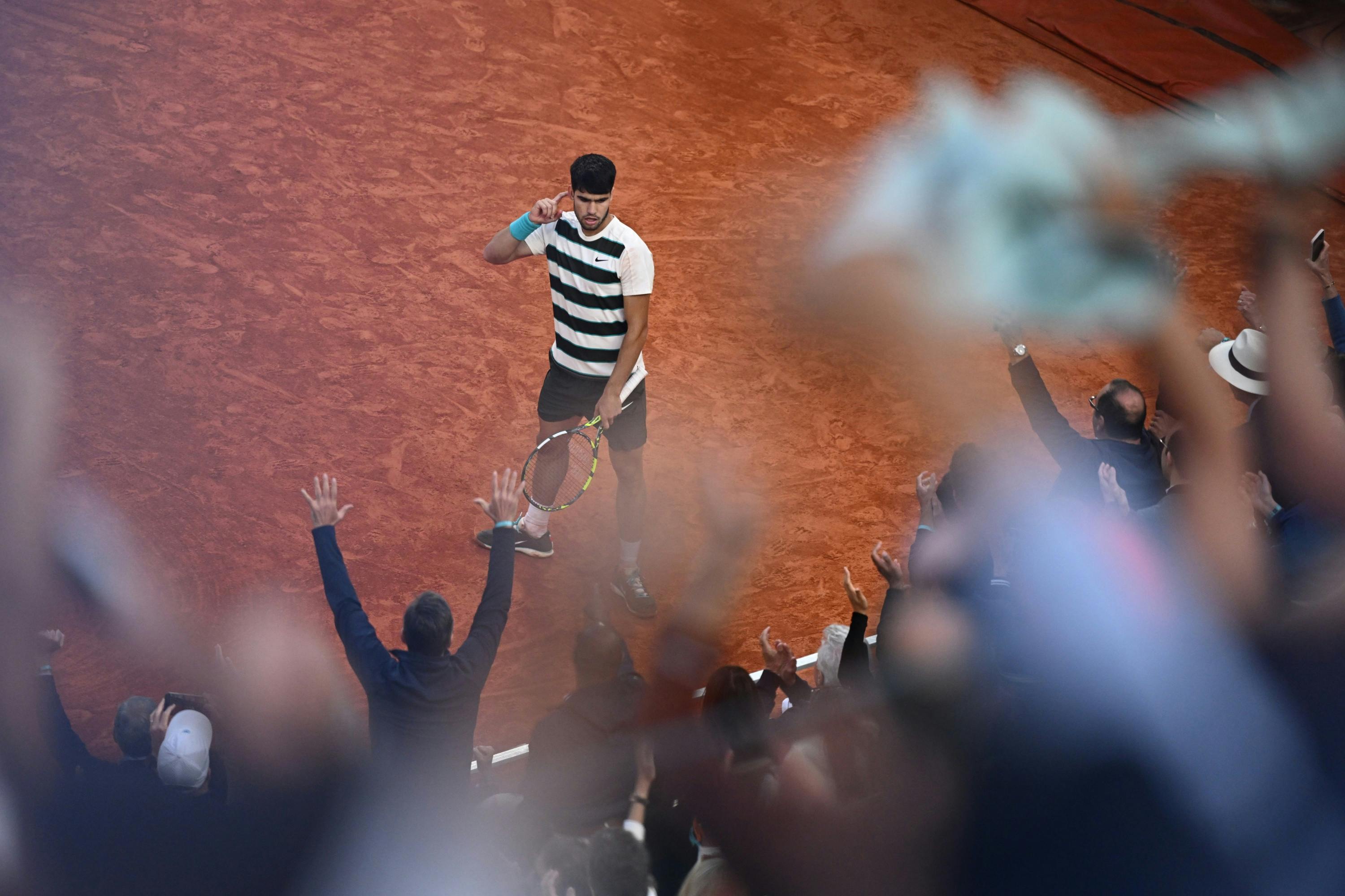Carlos Alcaraz / Finale messieurs, Roland-Garros 2025