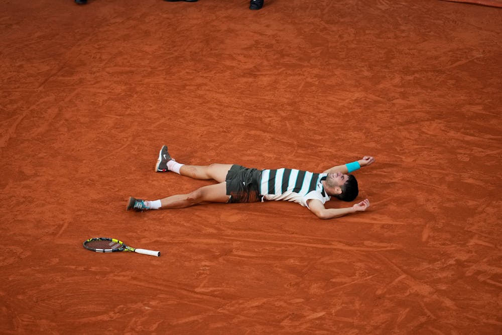 Carlos Alcaraz Finale messieurs, Roland-Garros 2025