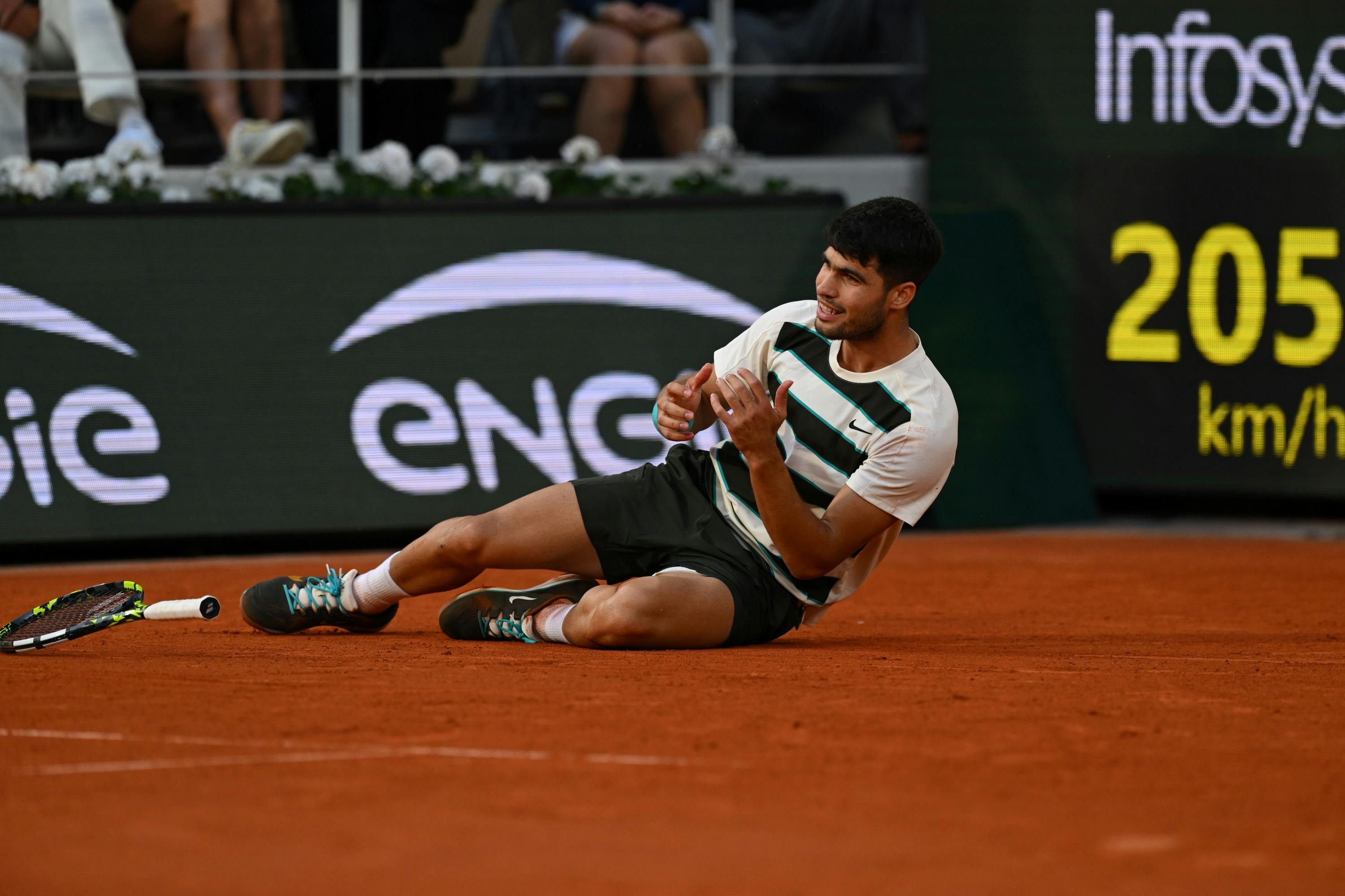 Carlos Alcaraz Finale messieurs, Roland-Garros 2025