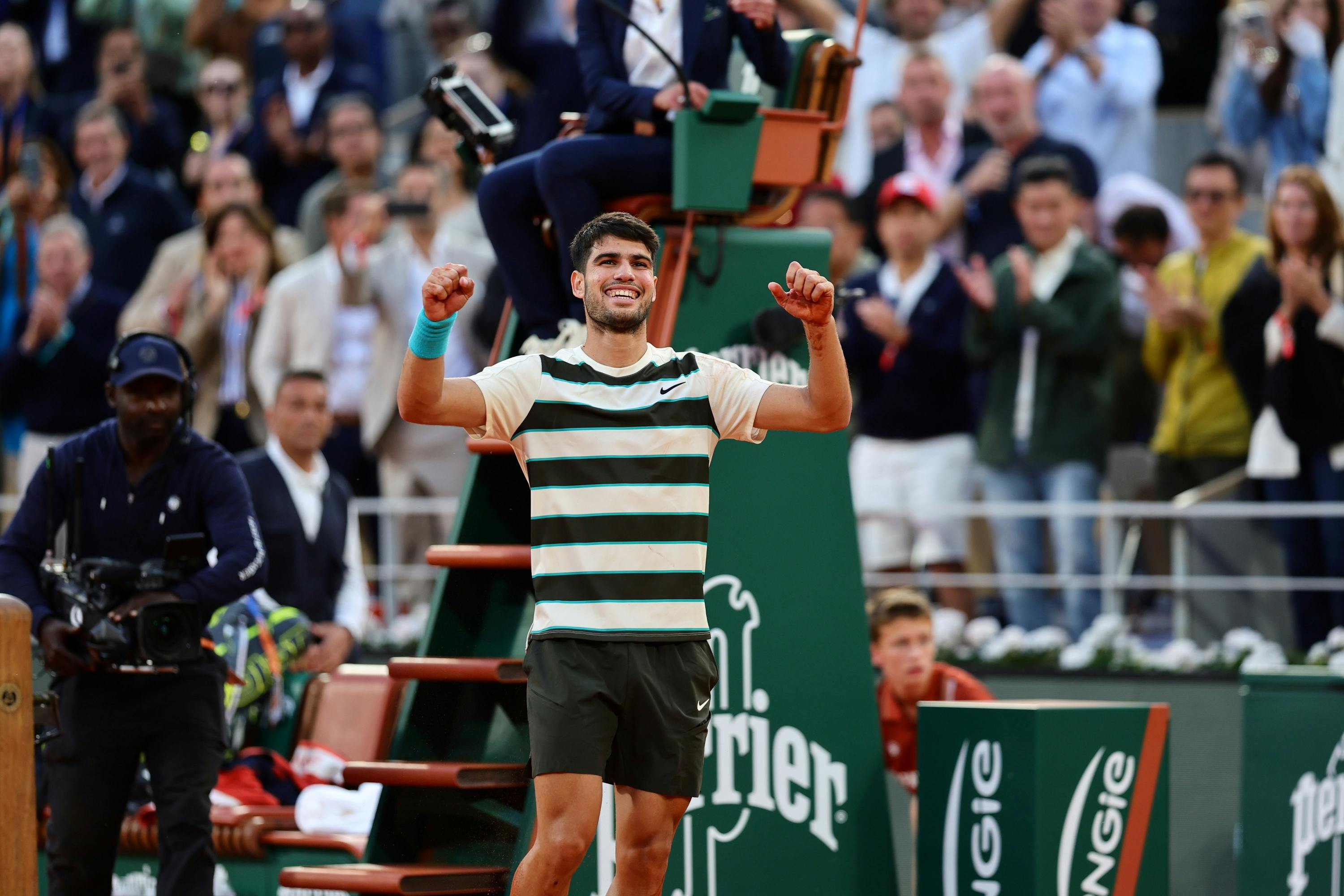Carlos Alcaraz Finale messieurs, Roland-Garros 2025