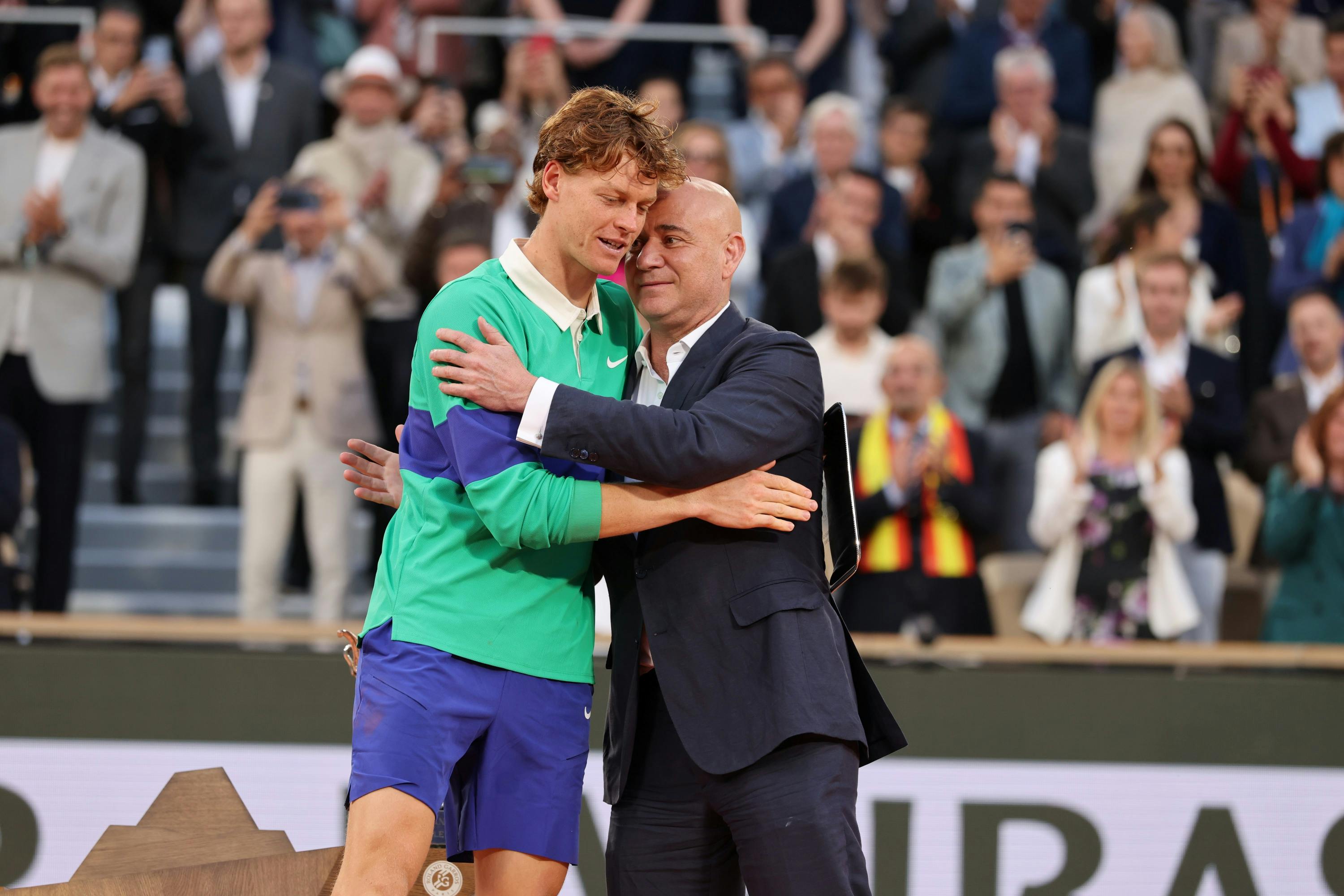 Jannik Sinner Andre Agassi /  Finale messieurs, Roland-Garros 2025