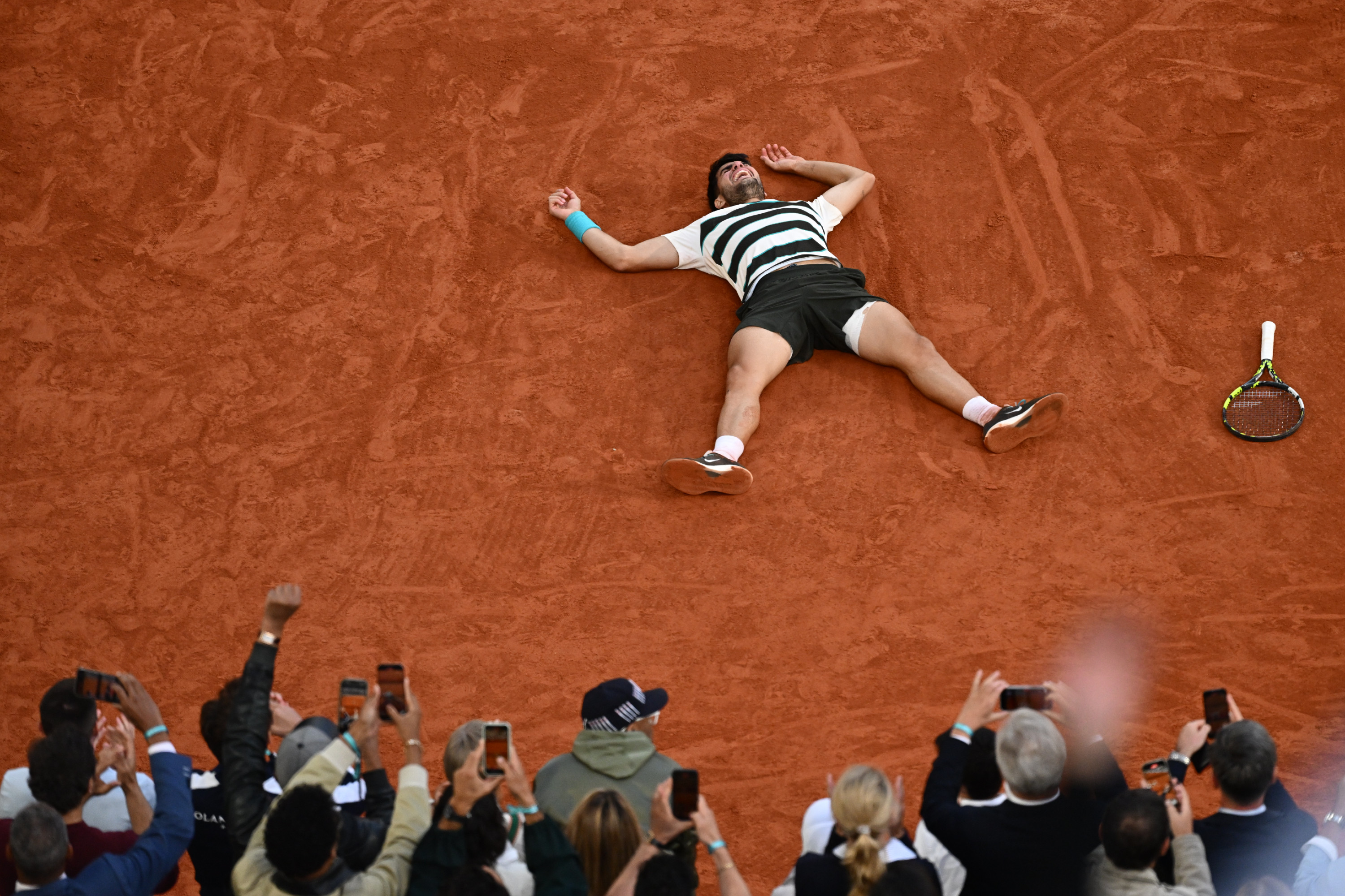 Carlos Alcaraz, men's singles final, RG2025