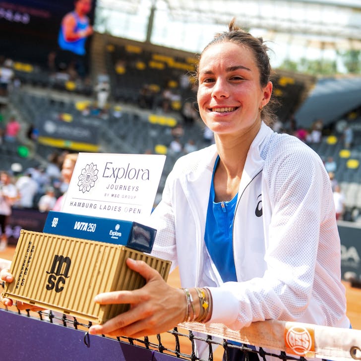 Loïs Boisson / Trophée WTA 250 Hambourg