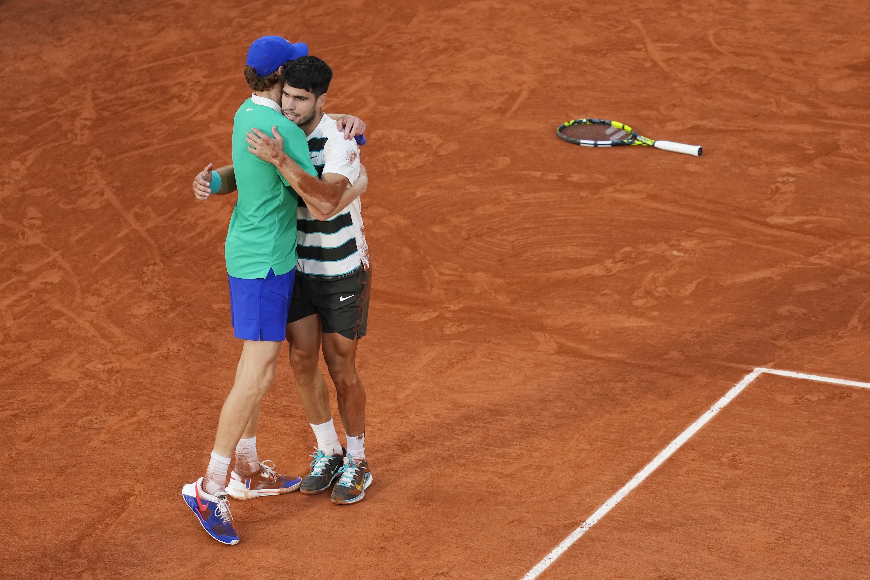 Jannik Sinner & Carlos Alcaraz / Finale, Roland-Garros 2025