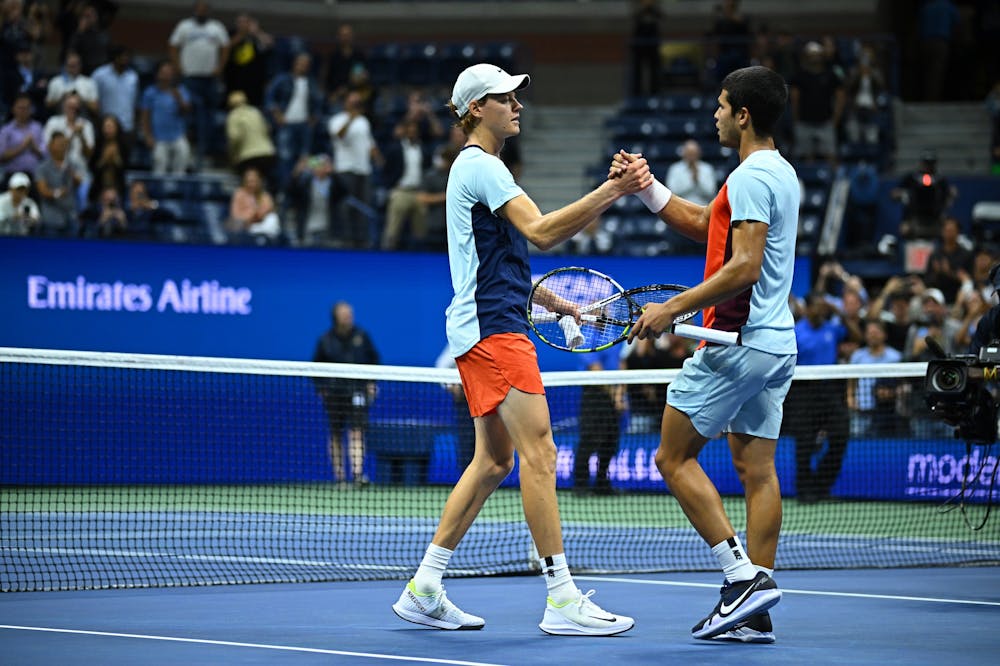 Jannik Sinner & Carlos Alcaraz / Finale, US Open 2022