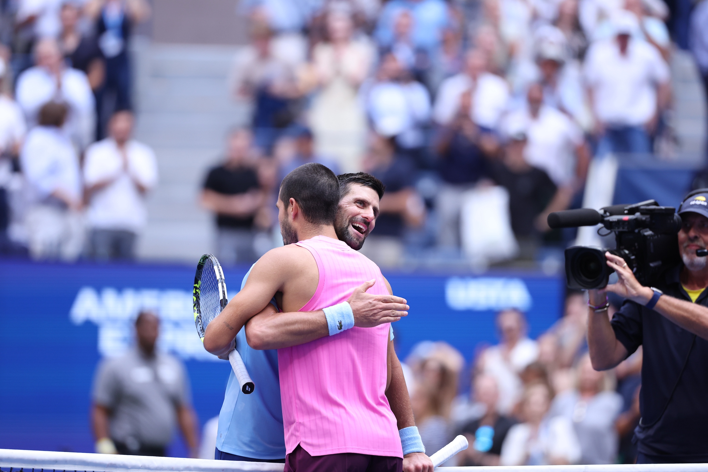 Carlos Alcaraz & Novak Djokovic / Demi-finales, US Open 2025
