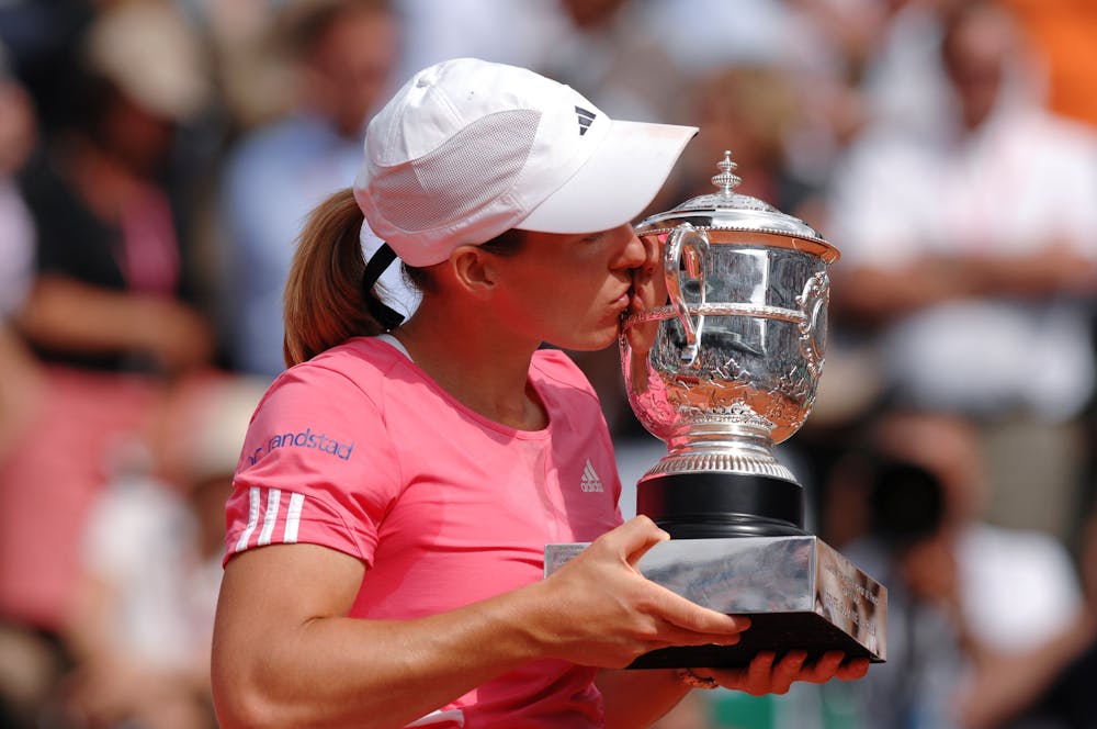 Justine Henin / Trophée Roland-Garros 2007