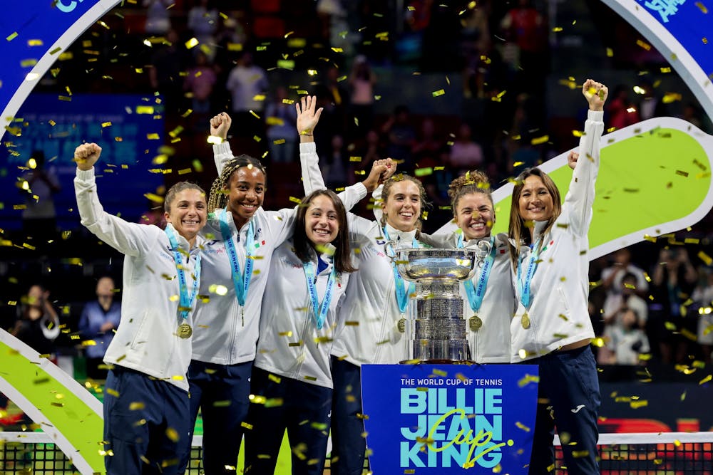 Sara Errani, Tyra Grant, Elisabetta Cocciaretto, Lucia Bronzetti, Jasmine Paolini & Tathiana Garbin / Championnes Billie Jean King Cup 2025
