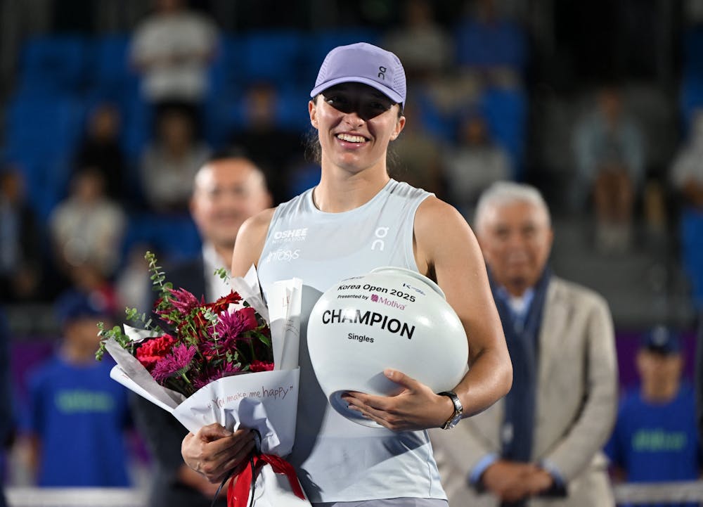 Iga Swiatek / Trophée WTA 500 Séoul