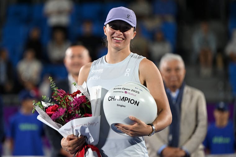 Iga Swiatek / Trophée WTA 500 Séoul