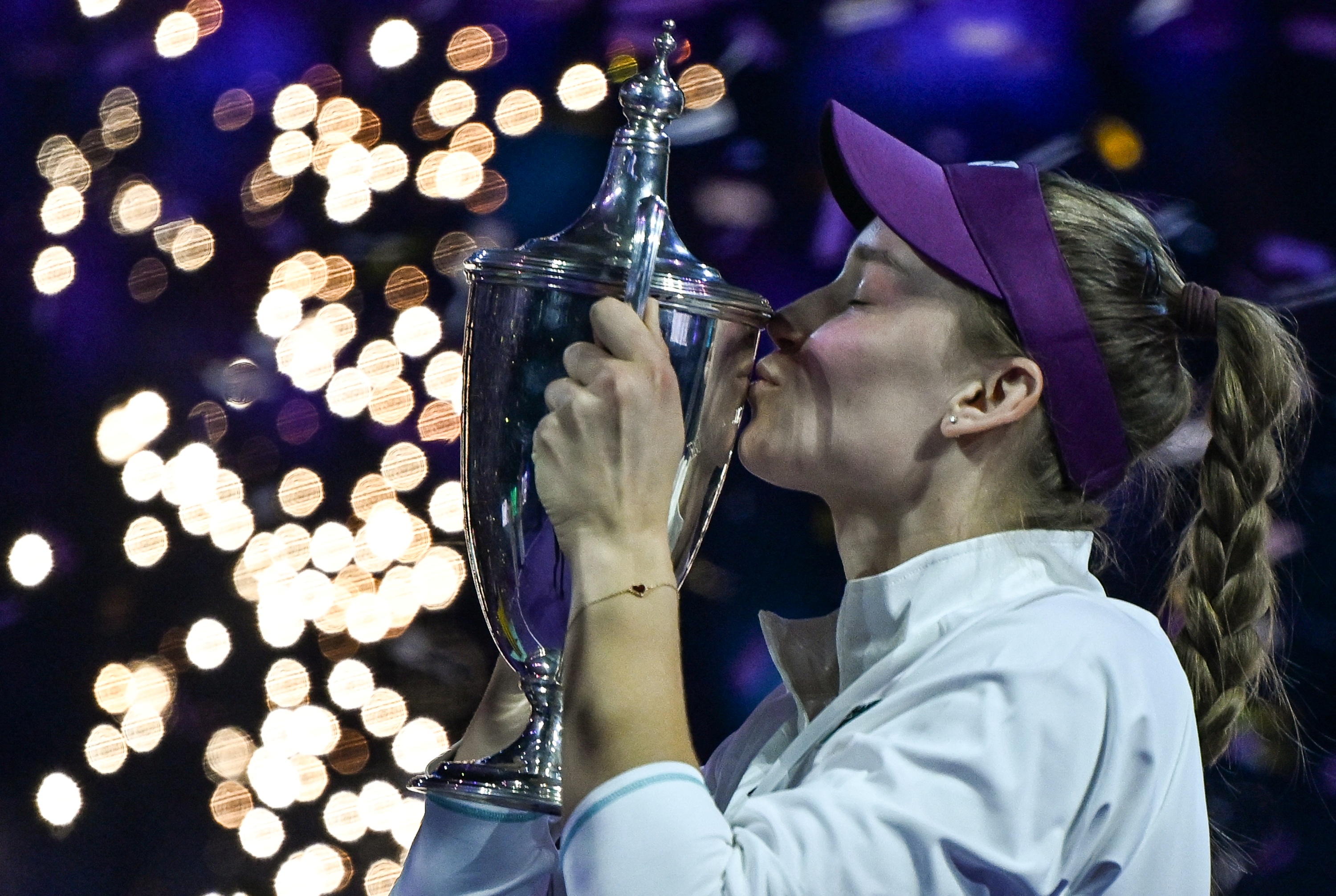 Elena Rybakina / Photocall trophée Finales WTA