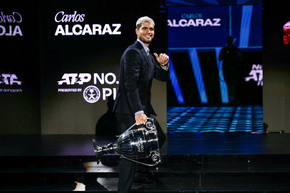 Carlos Alcaraz / N°1 mondial fin d'année Carlos Alcaraz / N°1 mondial fin d'année